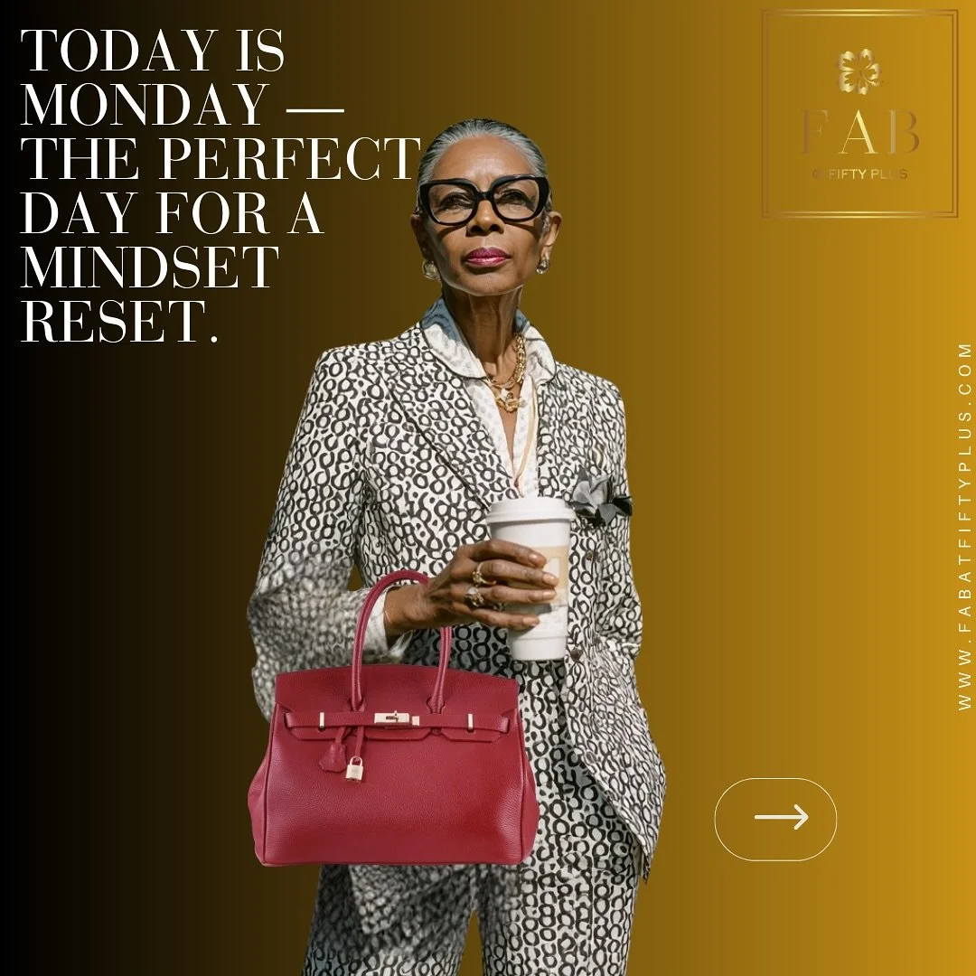 We all side-eye Mondays, I get it. The short rest is over and the week begins again. But Monday is what you make it. 
Every Monday is a clean page, a reset button, a fresh chance to step into your power. Every Monday holds new opportunities waiting f