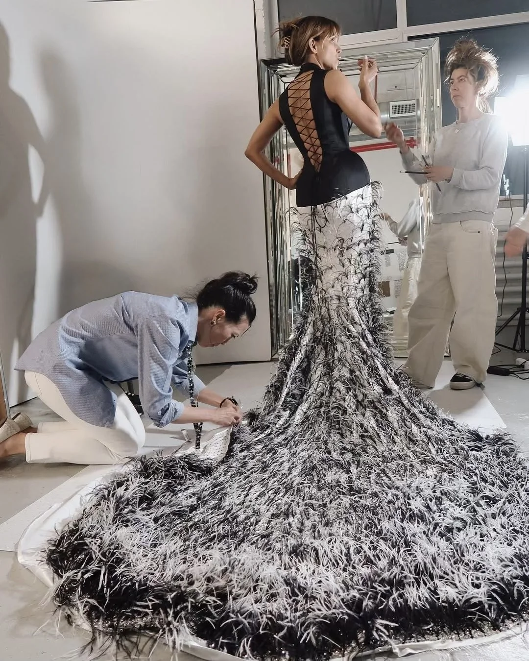 Custom MET Gala for LaQuan Smith