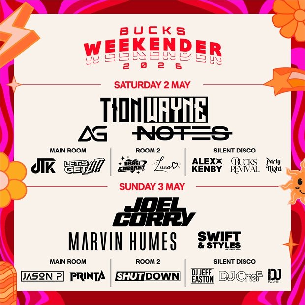 BUCKS WEEKENDER 2026