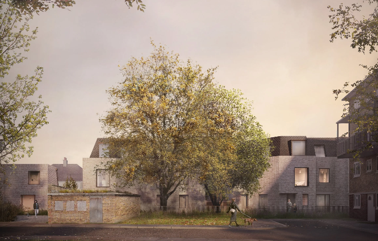 Party Wall services required to aid the development to demolish 26 existing garages and develop a series of new town houses in South London. Two-phased party wall approach for demolition and construction phase.