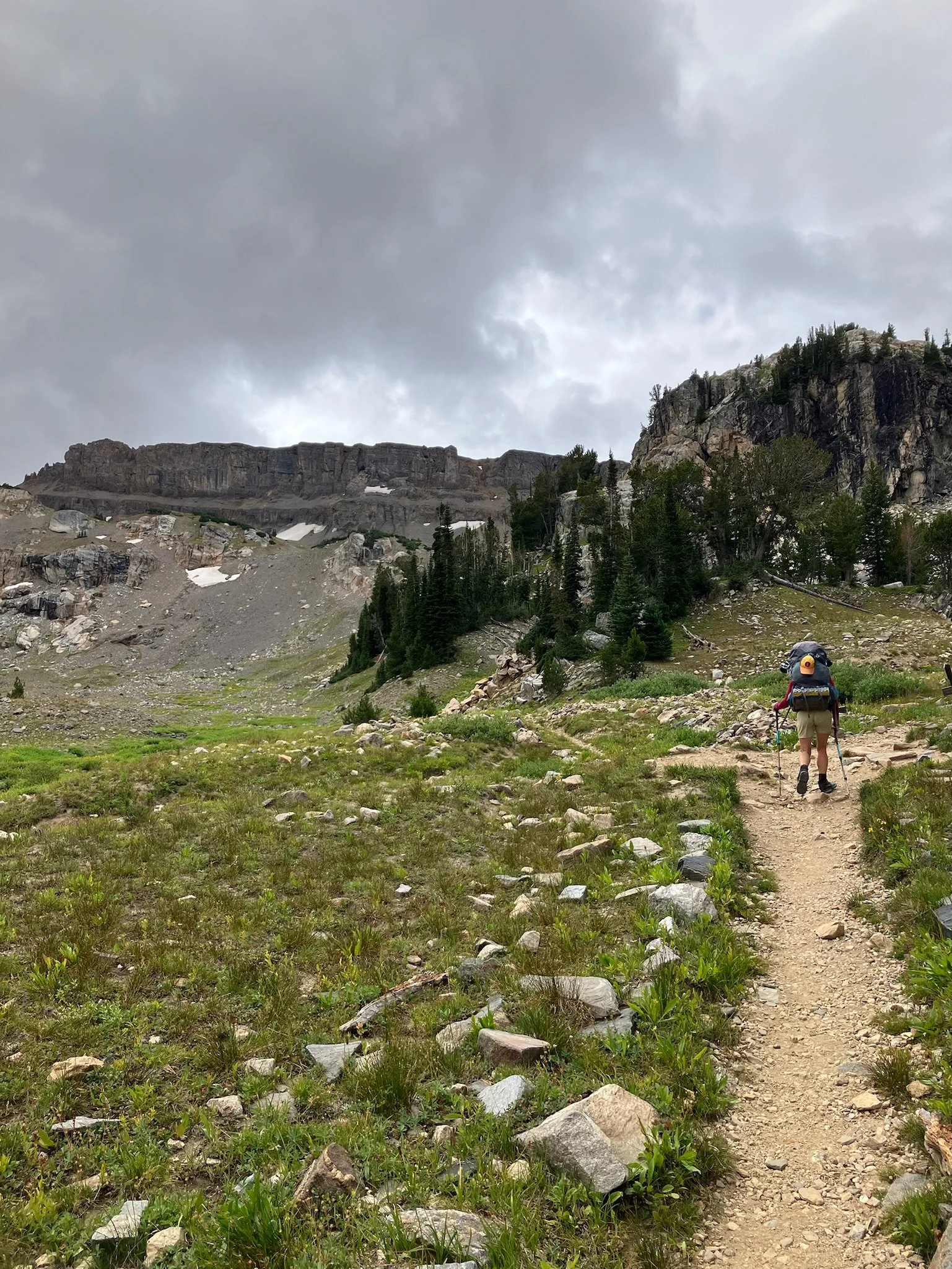 Sprite on trail to Alaska Basin 2023.JPG