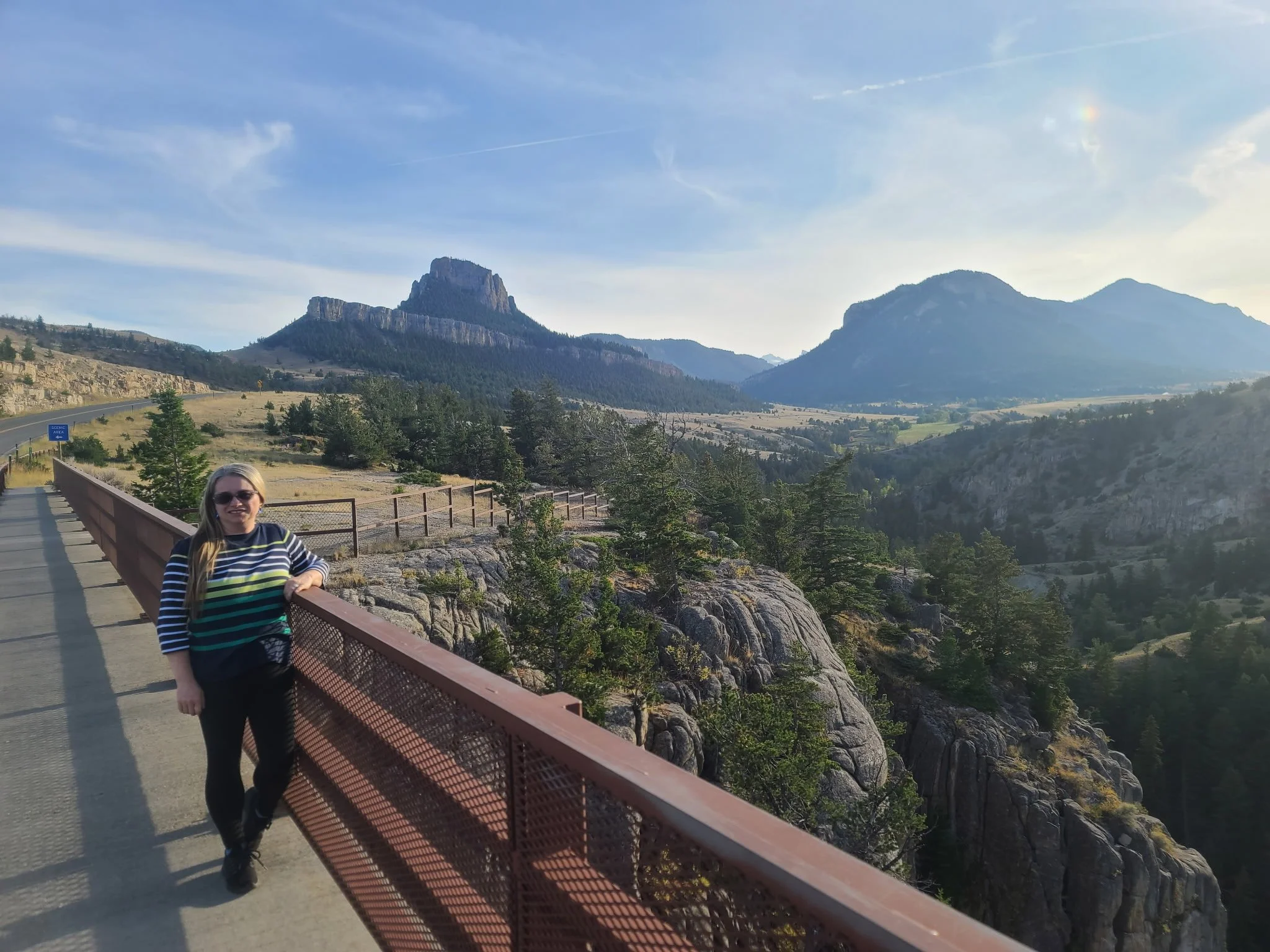 Tanya on bridge Sunlight Basin.jpeg