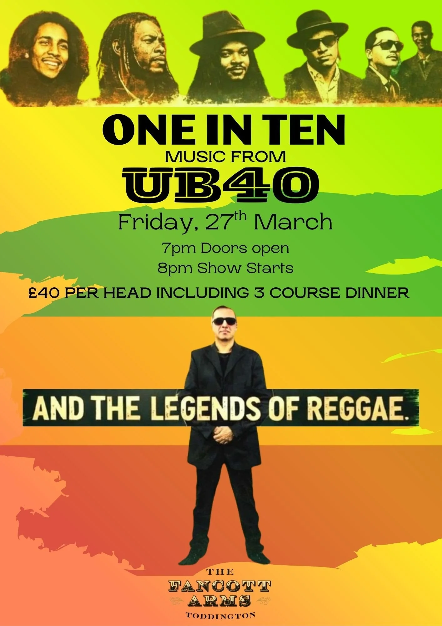 Music from UB40 &amp; The Legends of Reggae