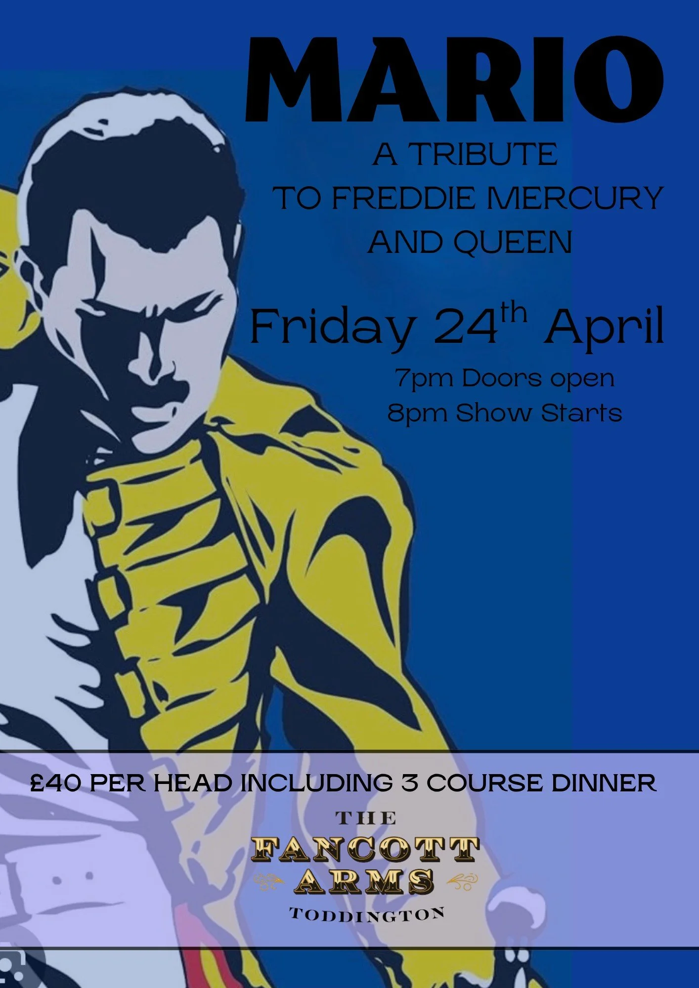 A tribute to Freddie Mercury and Queen.