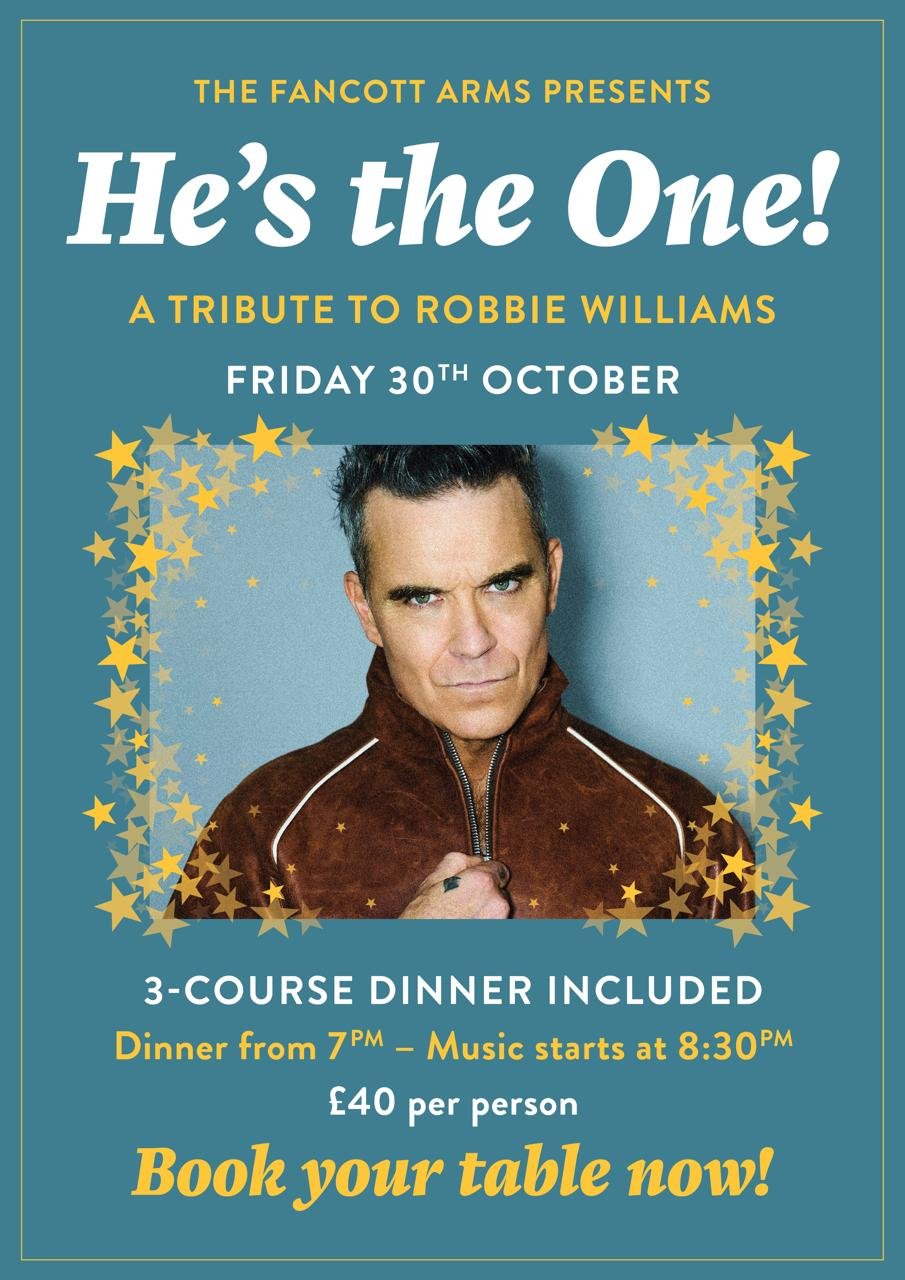 He’s The One! – A Tribute to Robbie Williams 