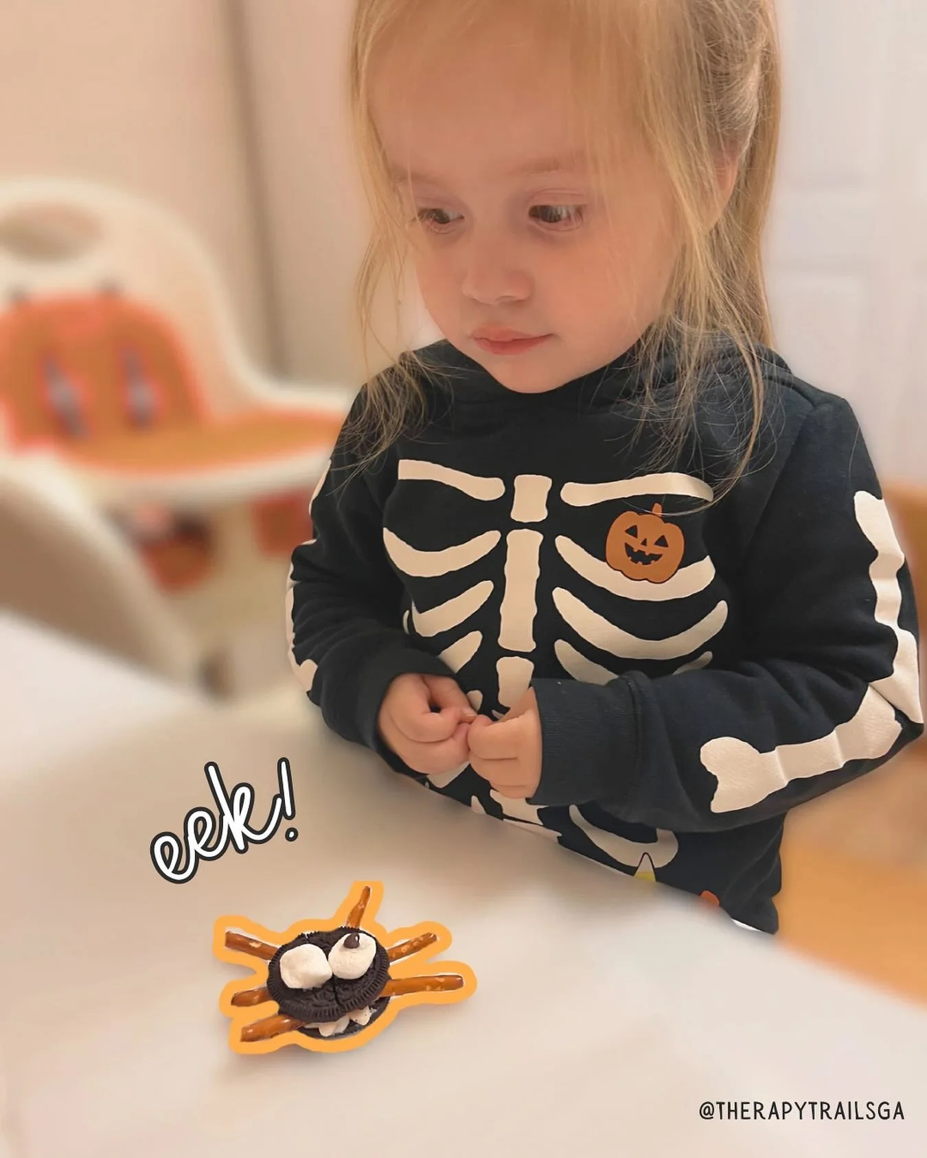 Spooky? Or Sweet? Can&rsquo;t pick&hellip; so how about both! 🕷️🍬We are having a great Halloween week around here. And there&rsquo;s even more tricks and treats to come! 🎃
#TrickOrTreat #Halloween #Spooky 

Augusta | Business | Pediatric Therapy |