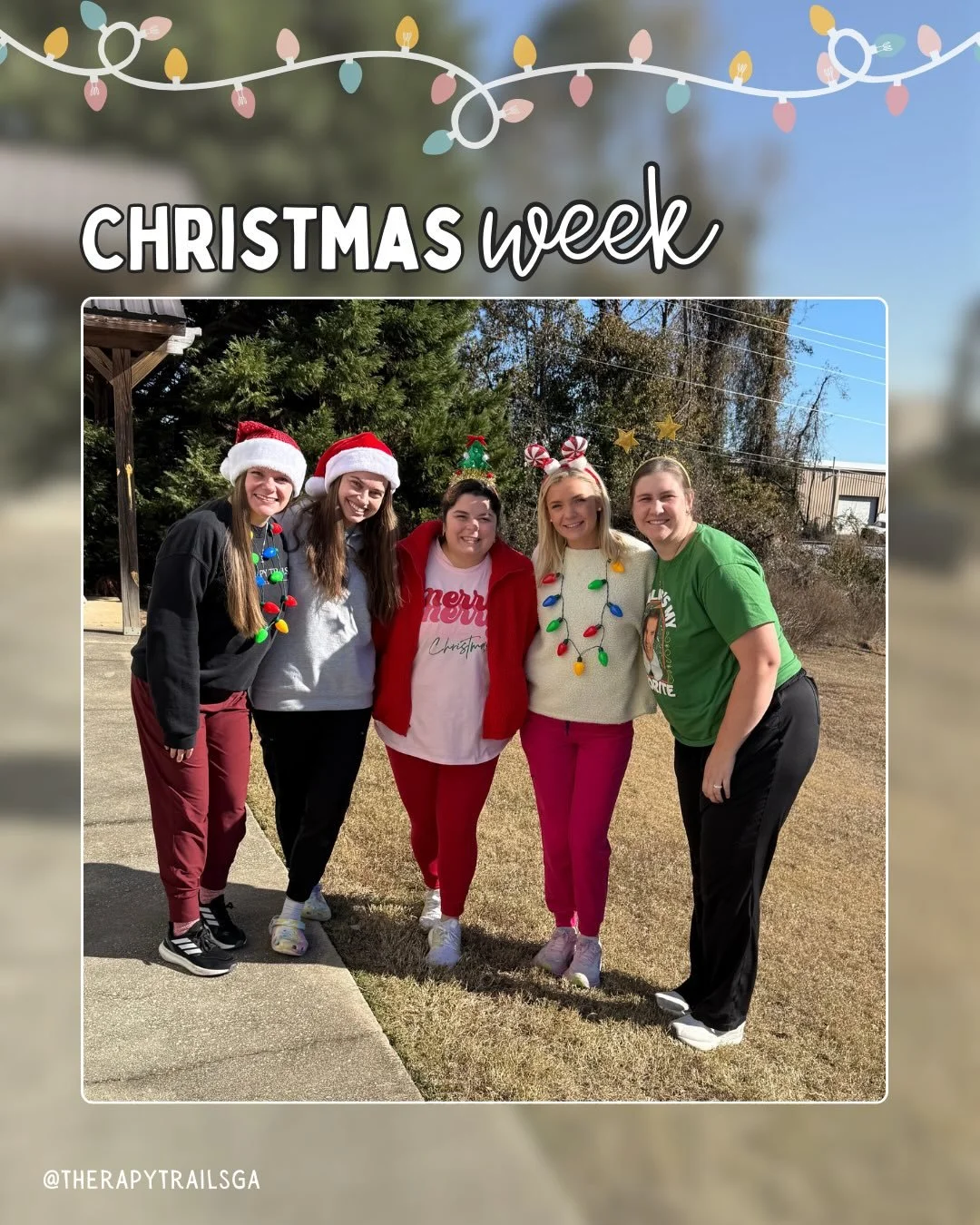 We&rsquo;re in the final stretch to Christmas! ❤️💚
Which means there&rsquo;s been lots of holiday spirit and plenty of reindeer games around the office 🦌✨
#Christmas

Augusta | Business | Pediatric Therapy | Speech Therapy | Occupational Therapy | 