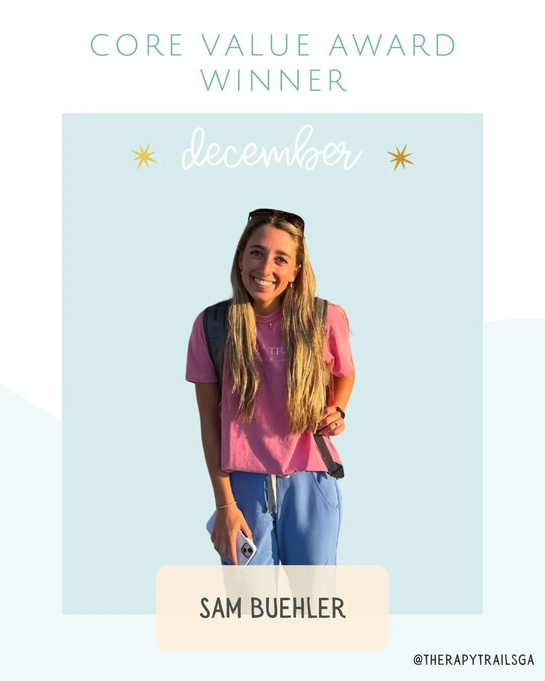 Ringing in the new year with some staff kudos! ✨ Help us congratulate our December Core Value Winner, Sam Buehler! We have been blessed by Mrs. Sam over the last year, and we consider ourselves lucky to work with her. Congratulations Sam! 🏆
#2026 #C