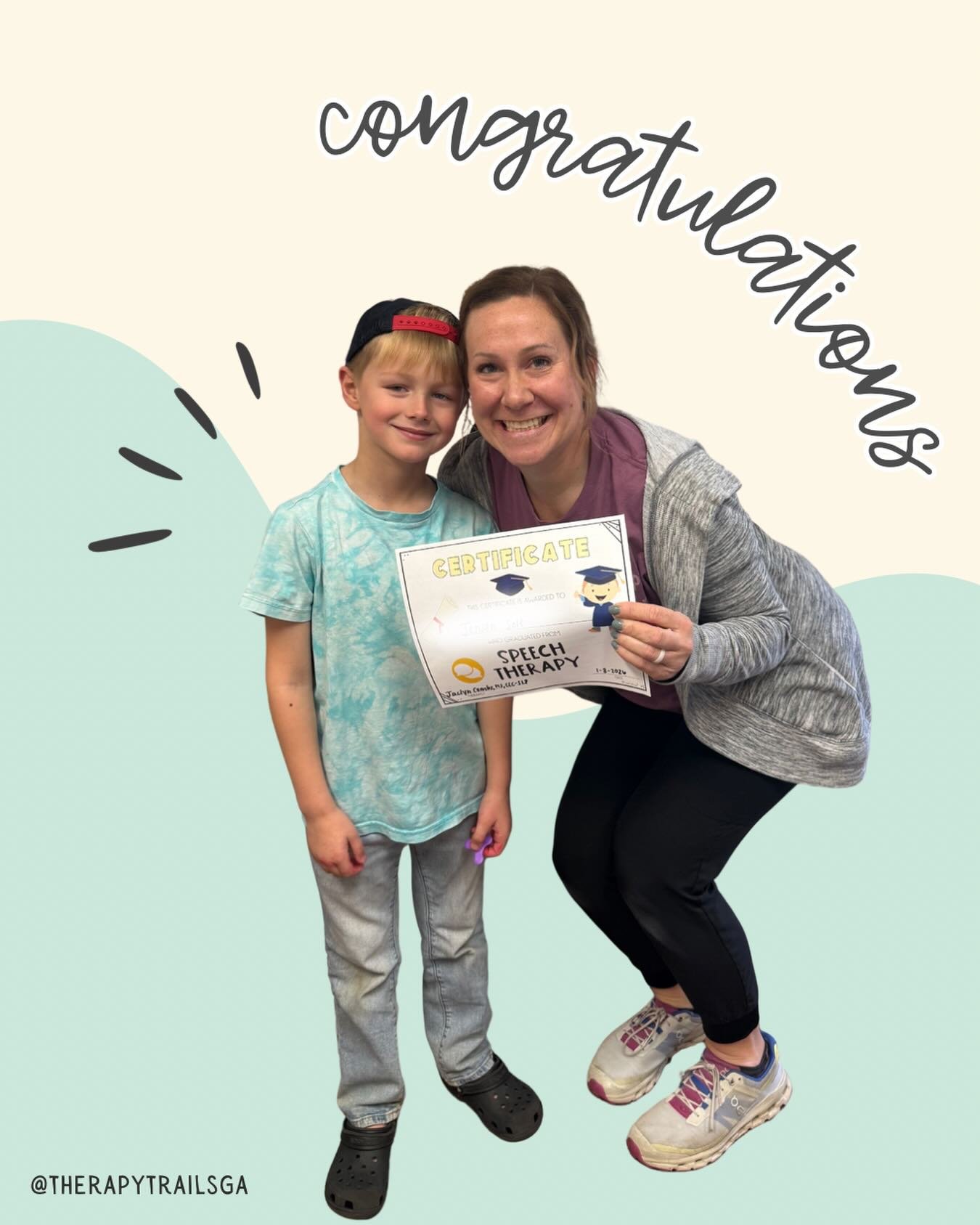 From goals&hellip; to graduate! 👨&zwj;🎓 Congratulations to our friend! Way to #LevelUp! 
#Congratulations

Augusta | Business | Pediatric Therapy | Speech Therapy | Occupational Therapy | Physical Therapy | Georgia | Therapy Trails