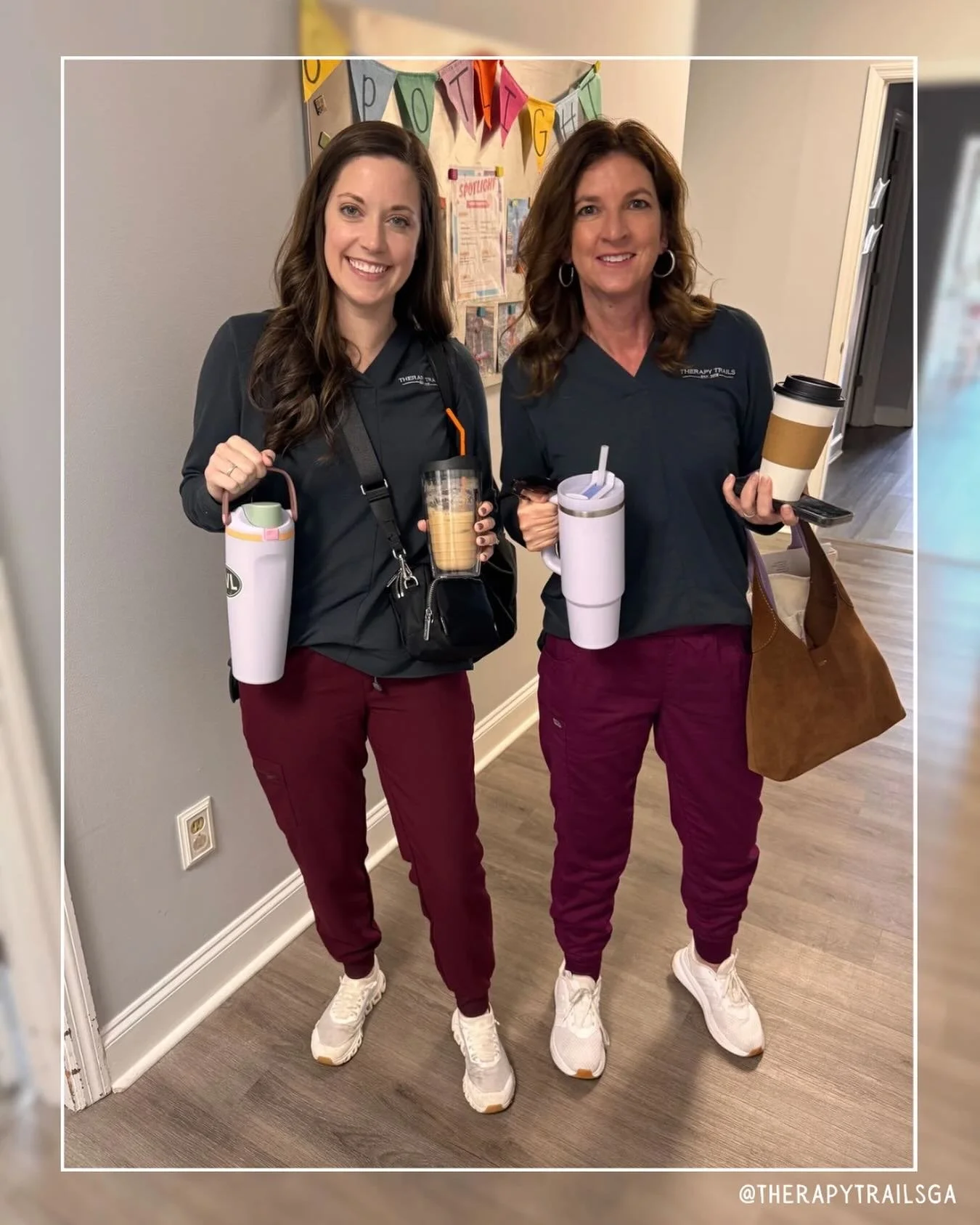 When great minds dress alike 👯&zwj;♀️ 
#Twinning 

Augusta | Business | Pediatric Therapy | Speech Therapy | Occupational Therapy | Physical Therapy | Georgia | Therapy Trails