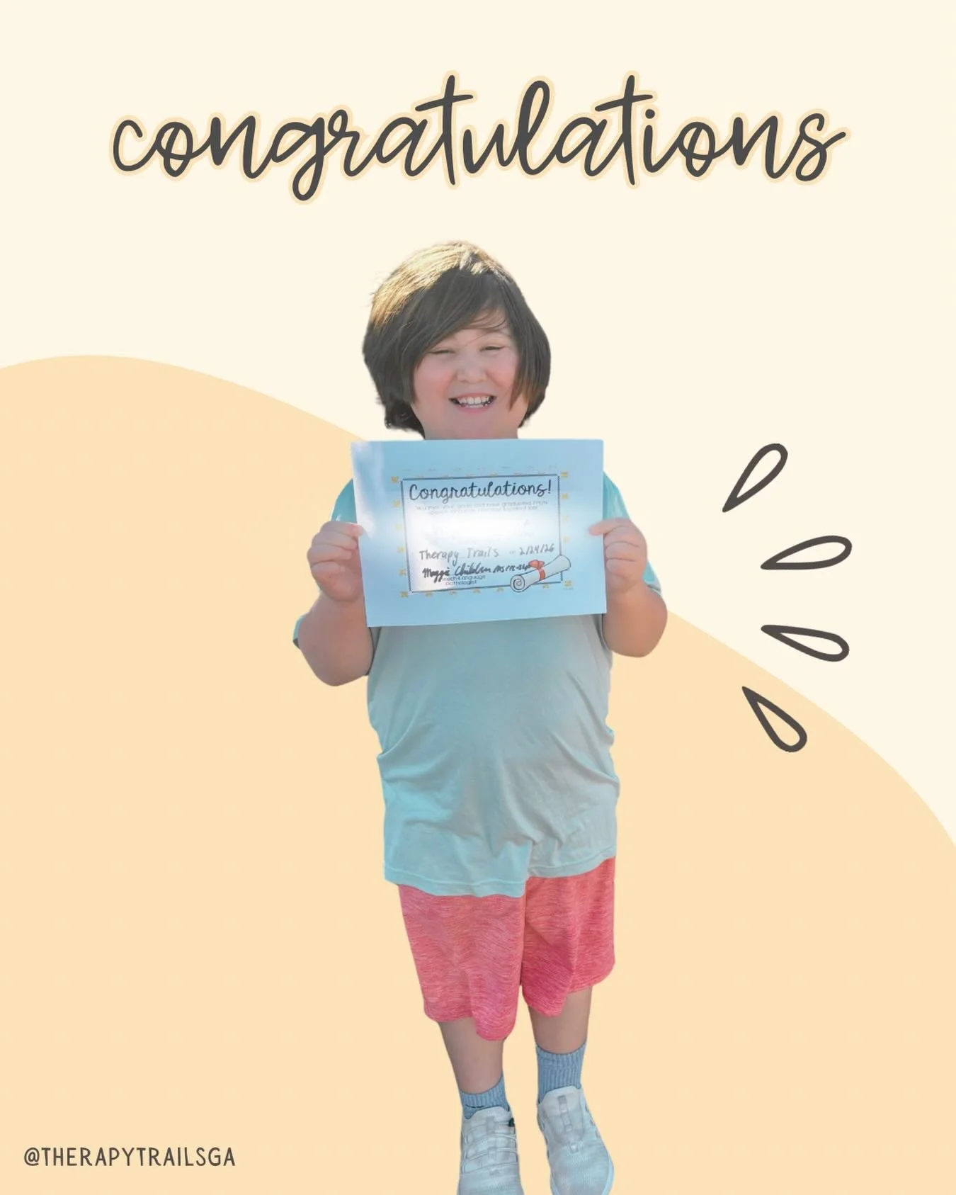 Hard work pays off! Congratulations to our friend on hitting those #goals! 🎓📈
#Graduation 
 
Augusta | Business | Pediatric Therapy | Speech Therapy | Occupational Therapy | Physical Therapy | Georgia | Therapy Trails
