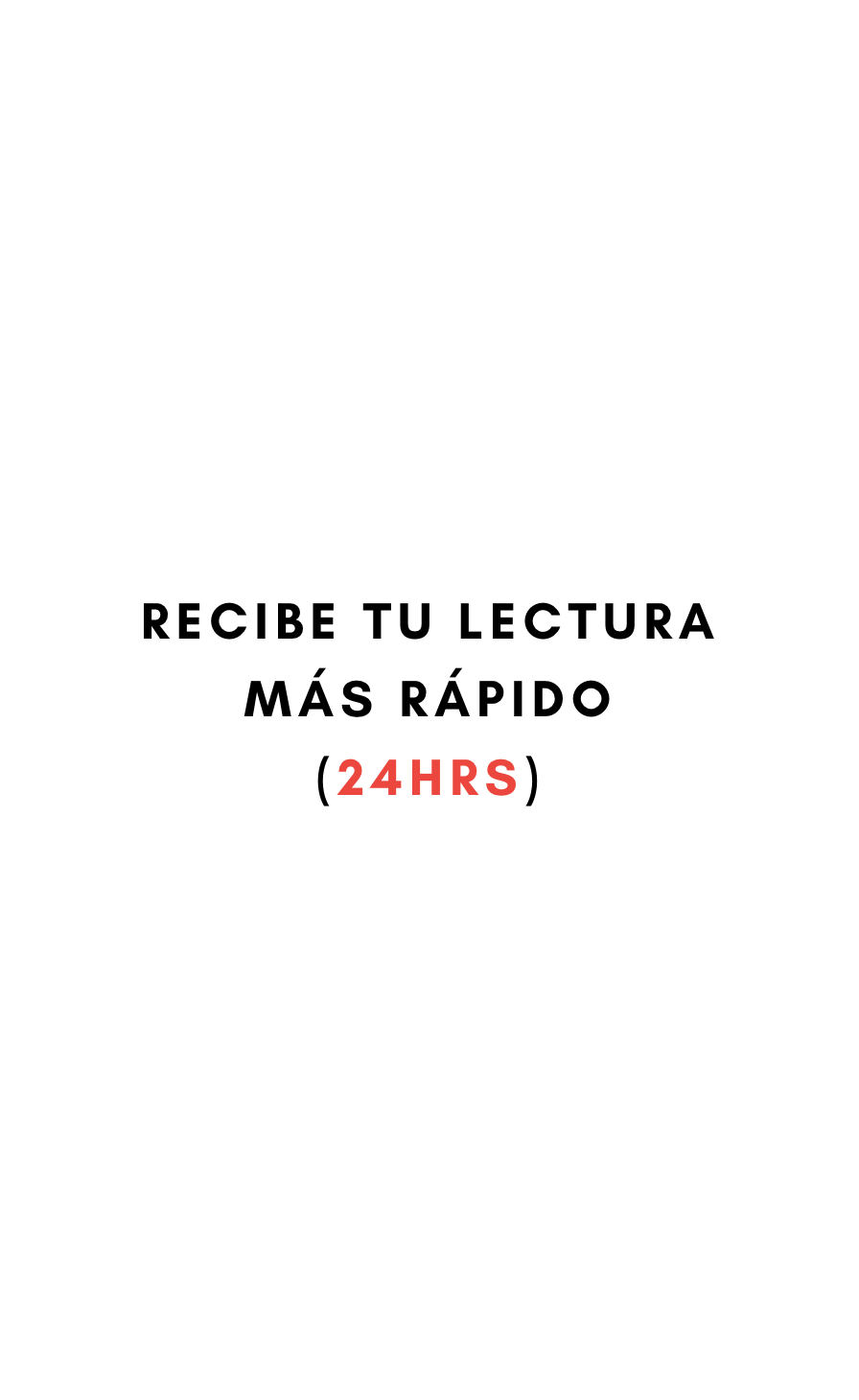 Lectura EXPRESS (24HRS)