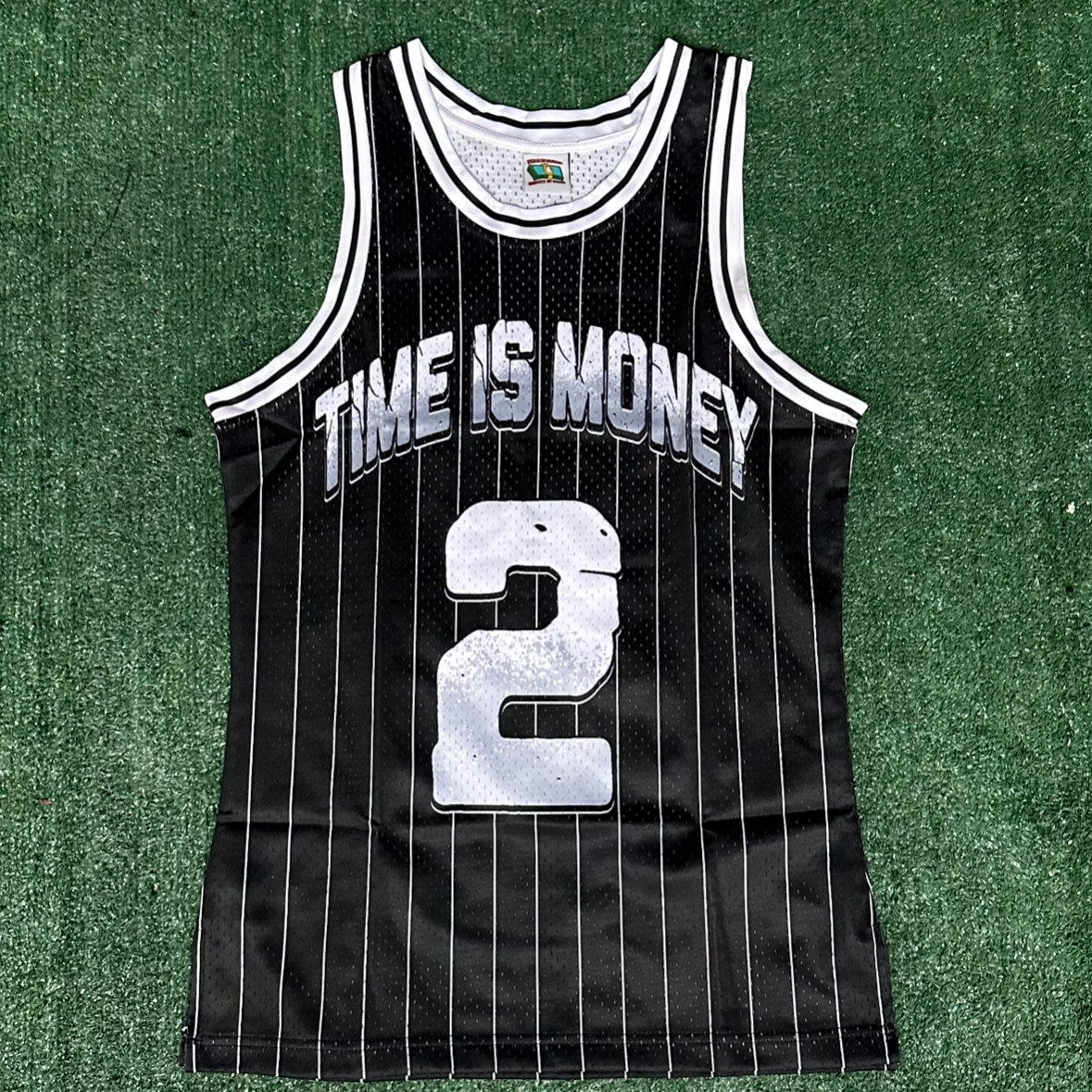 Black & White Basketball Jersey