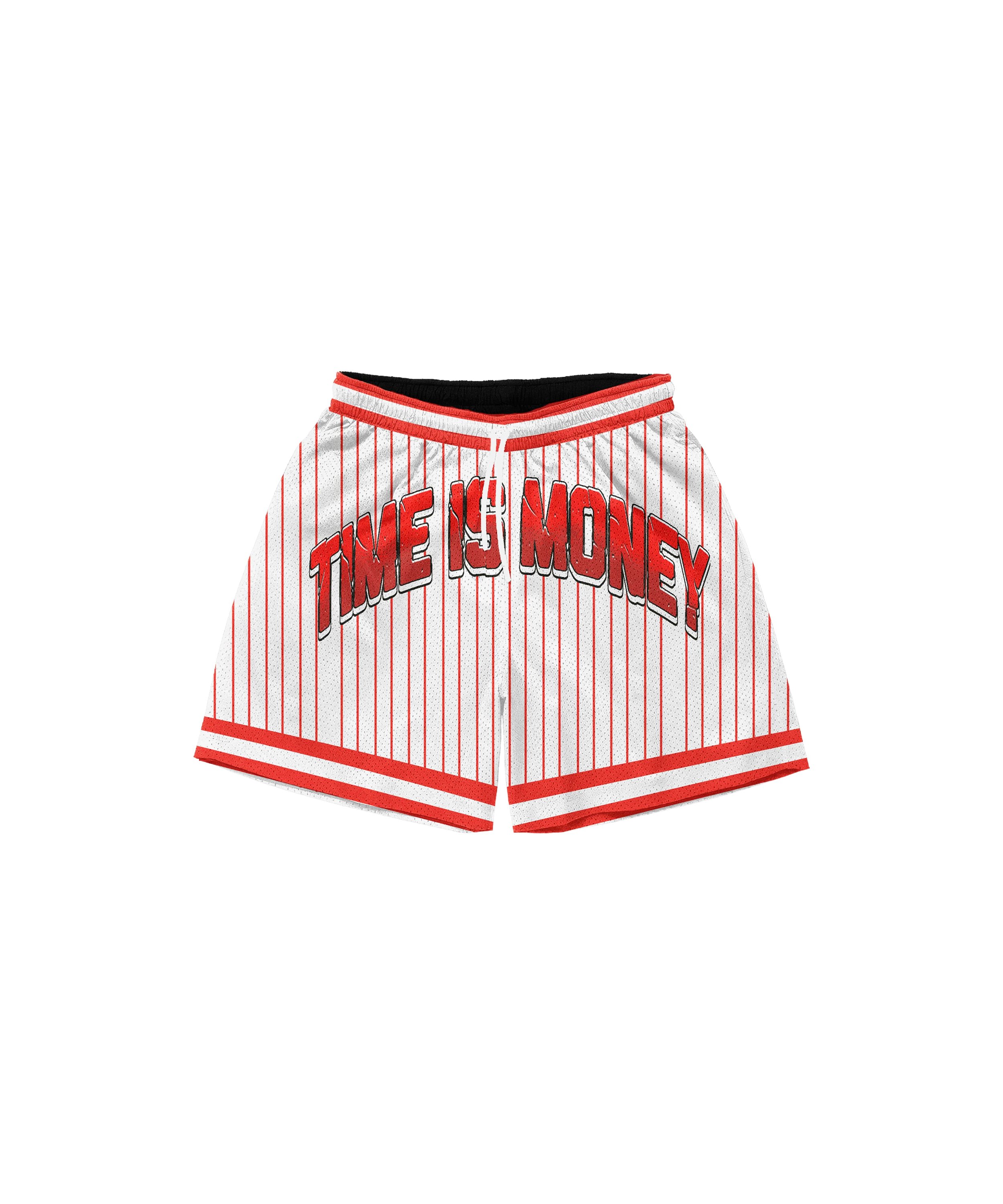 Red & White Basketball Shorts