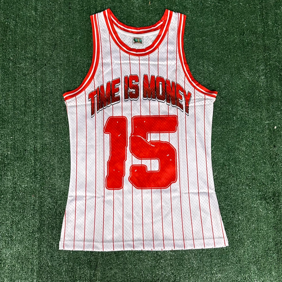 Red & White Basketball Jersey