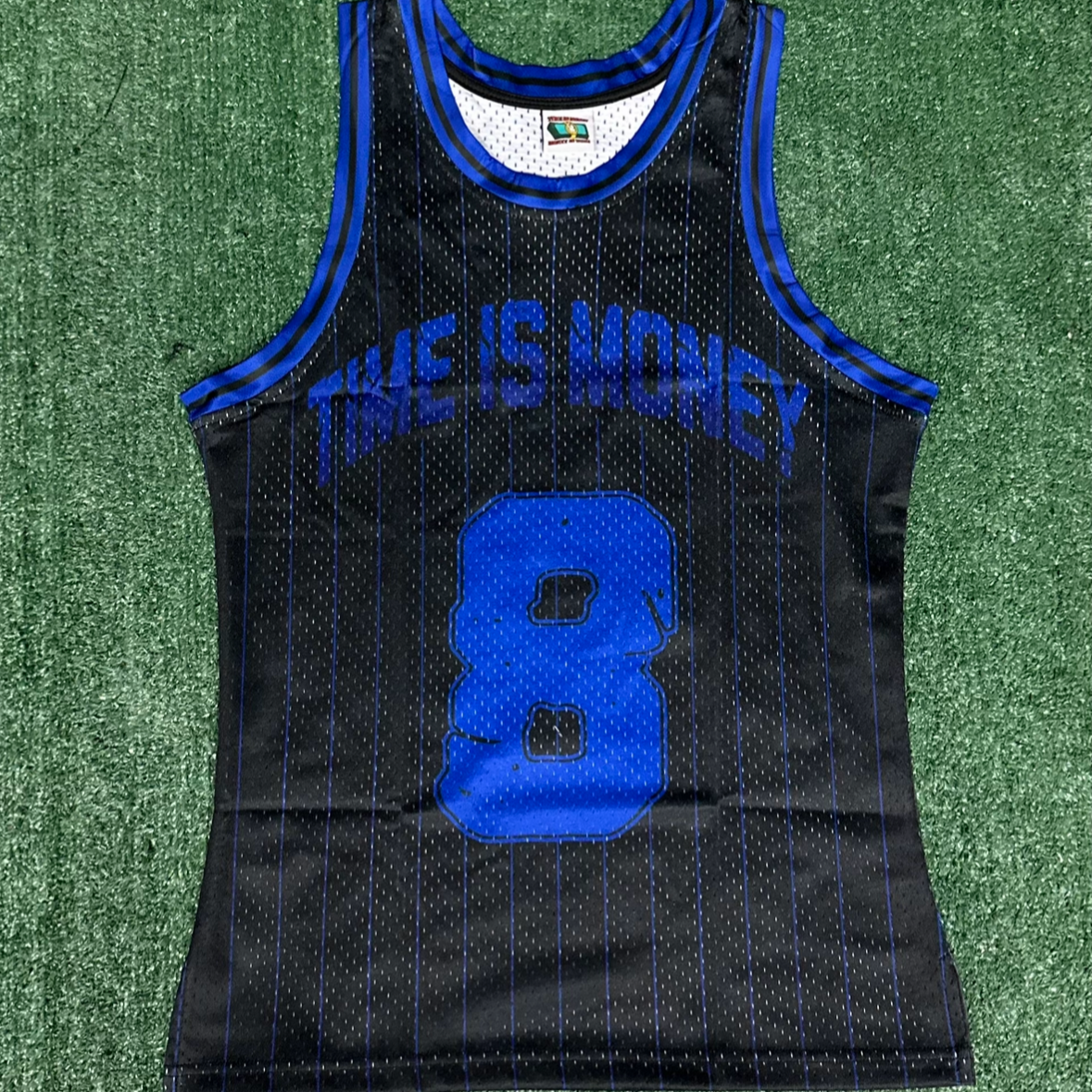Blue & Black Basketball Jersey