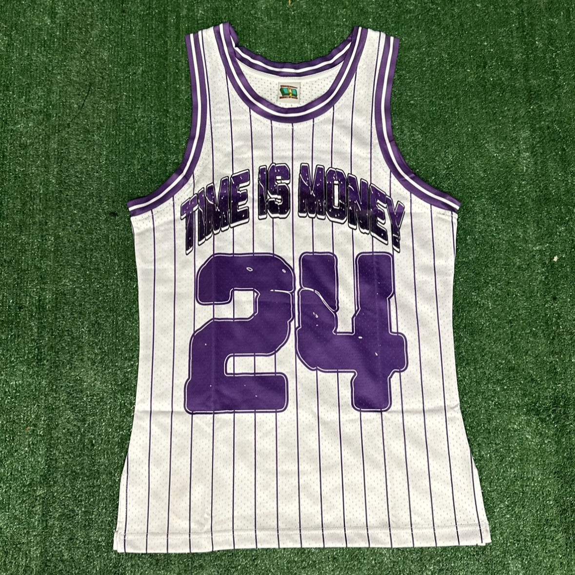 Purple & White Basketball Jersey