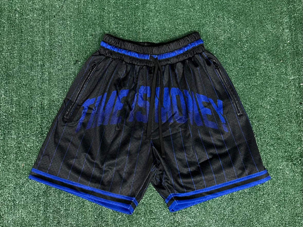Blue & Black Basketball Shorts