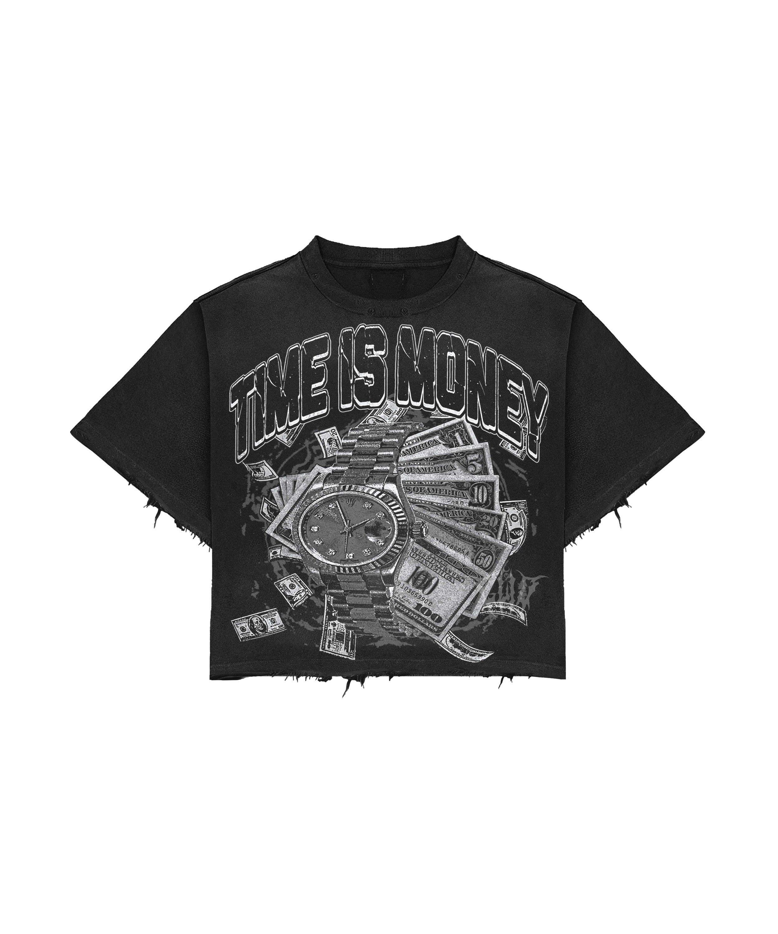 Black & White Acid Wash T-Shirt