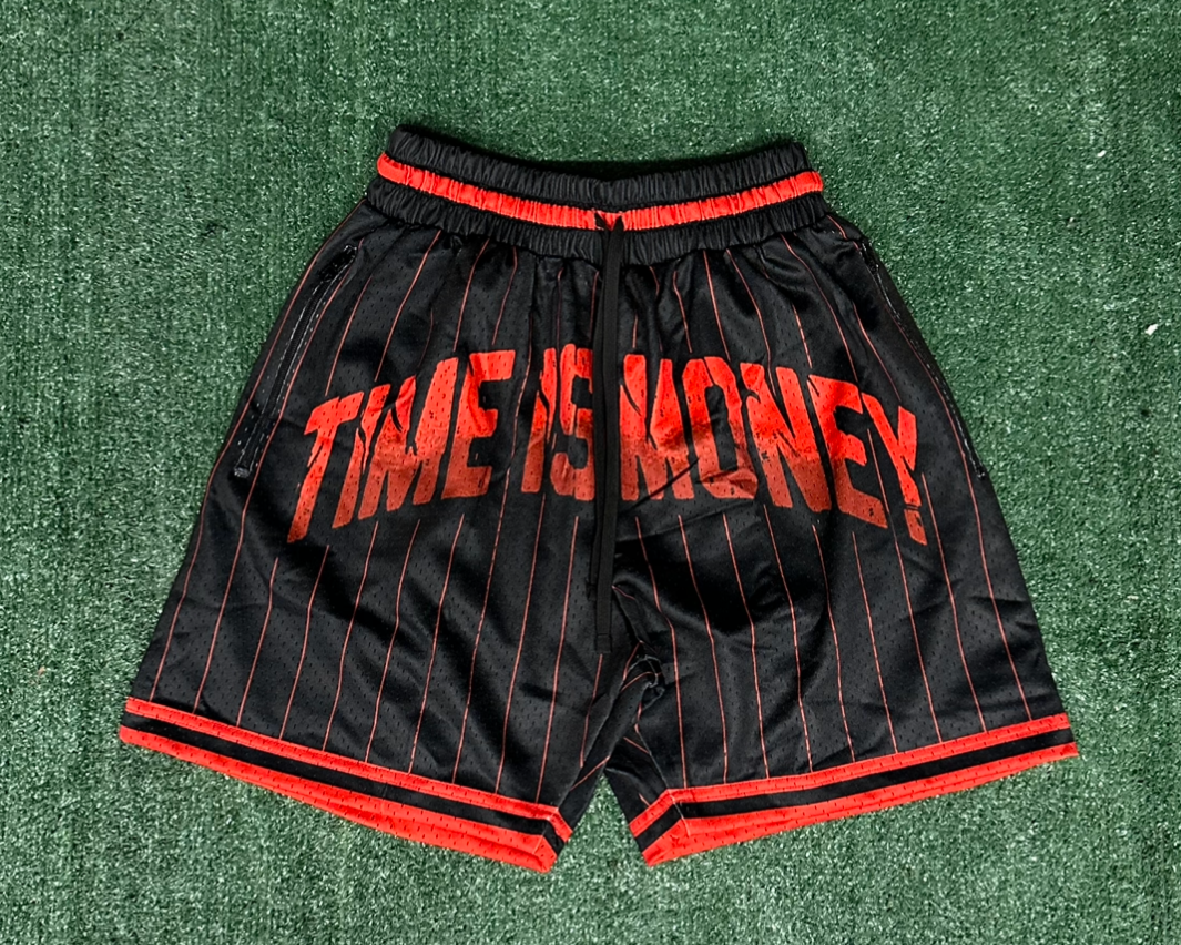 Red & Black Basketball Shorts