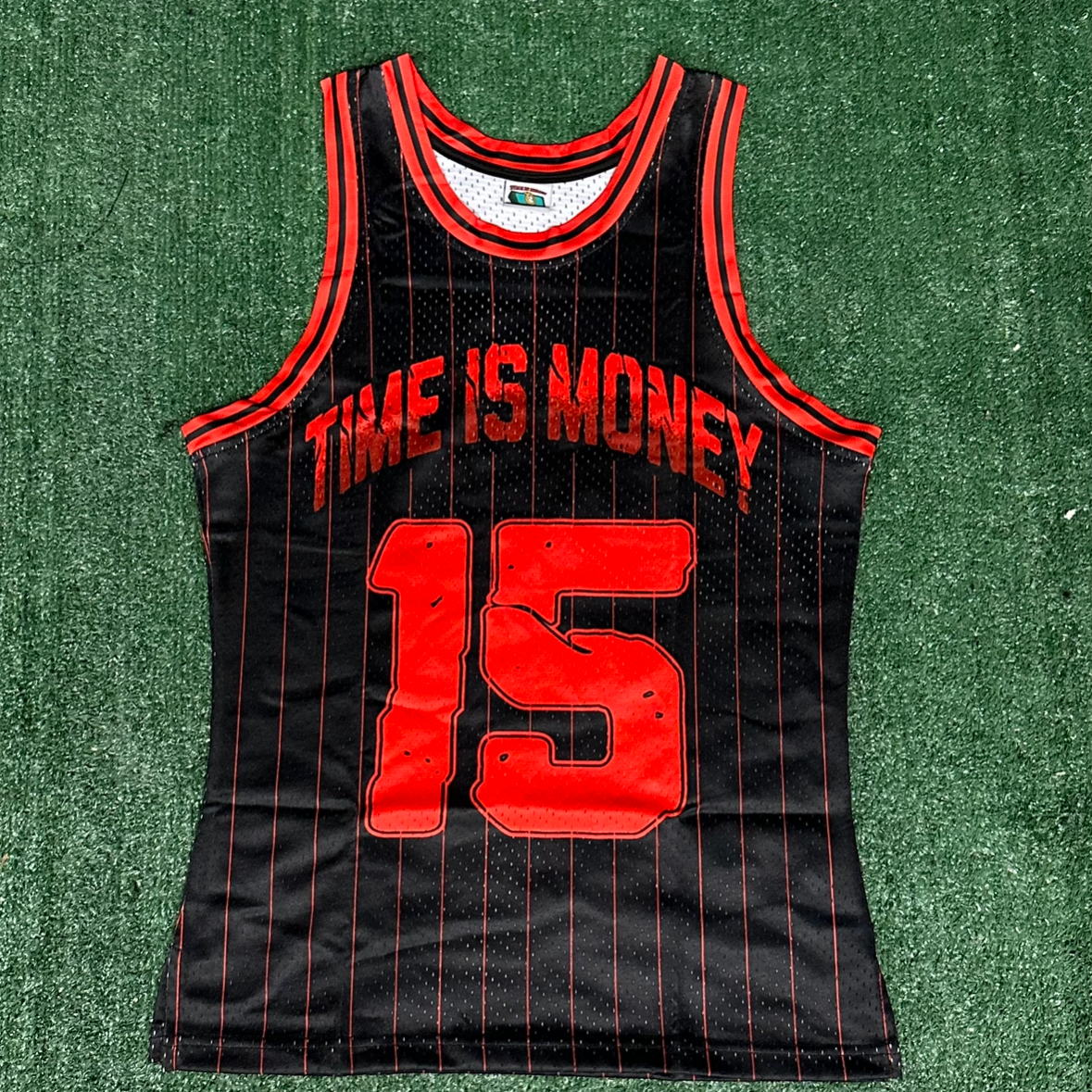 Red & Black Basketball Jersey