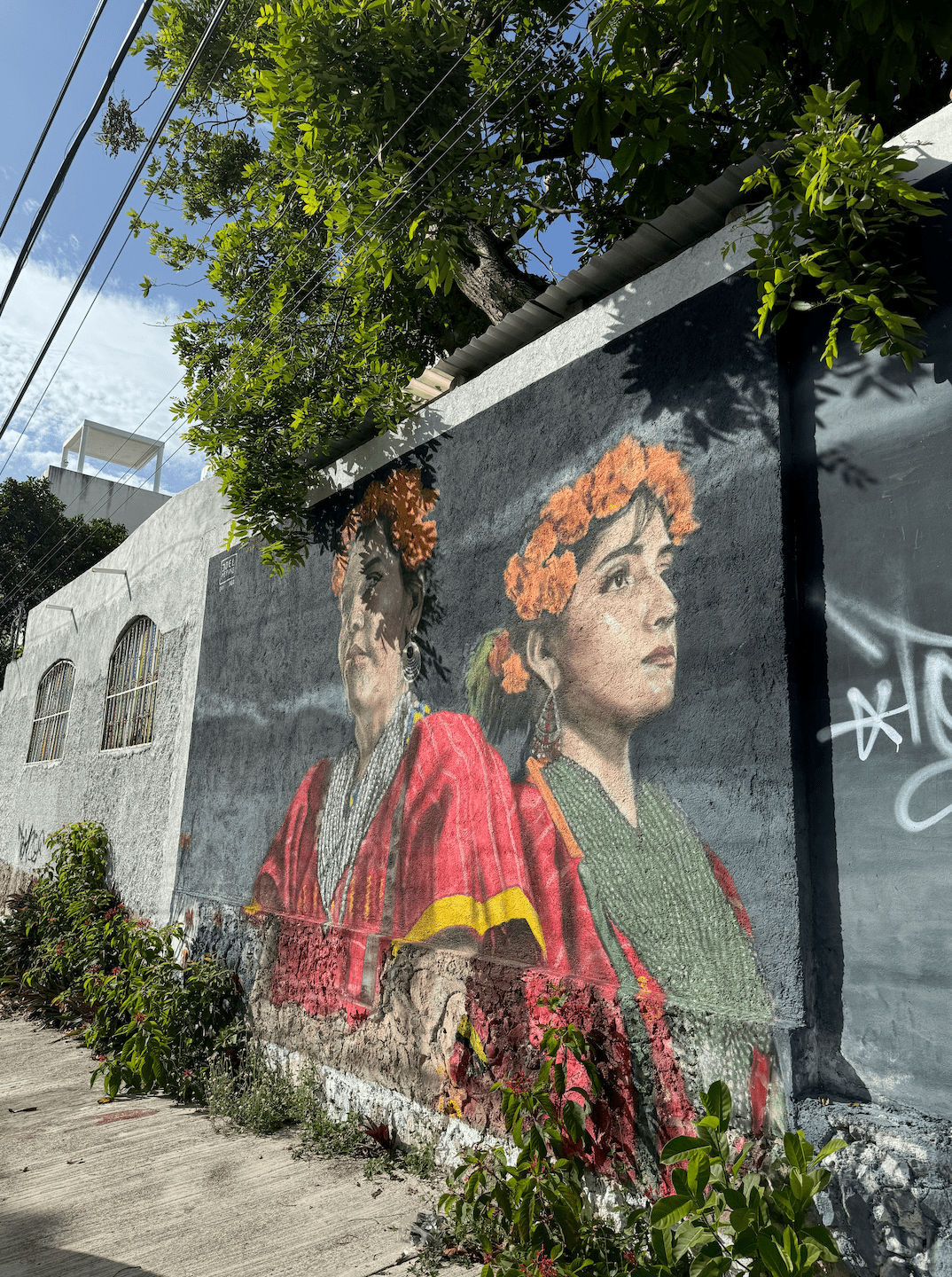 Colosio is known for its colorful murals