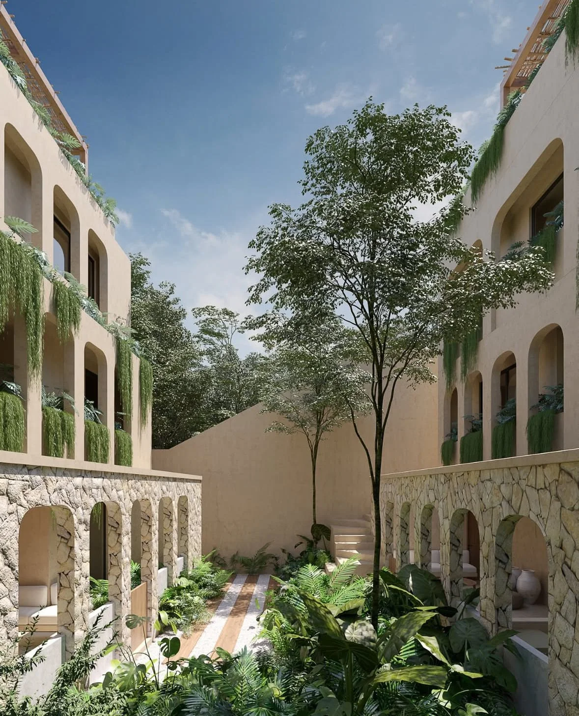 Casa Emilia: Boutique 2BR Residences with Private Plunge Pools in La Veleta, Tulum