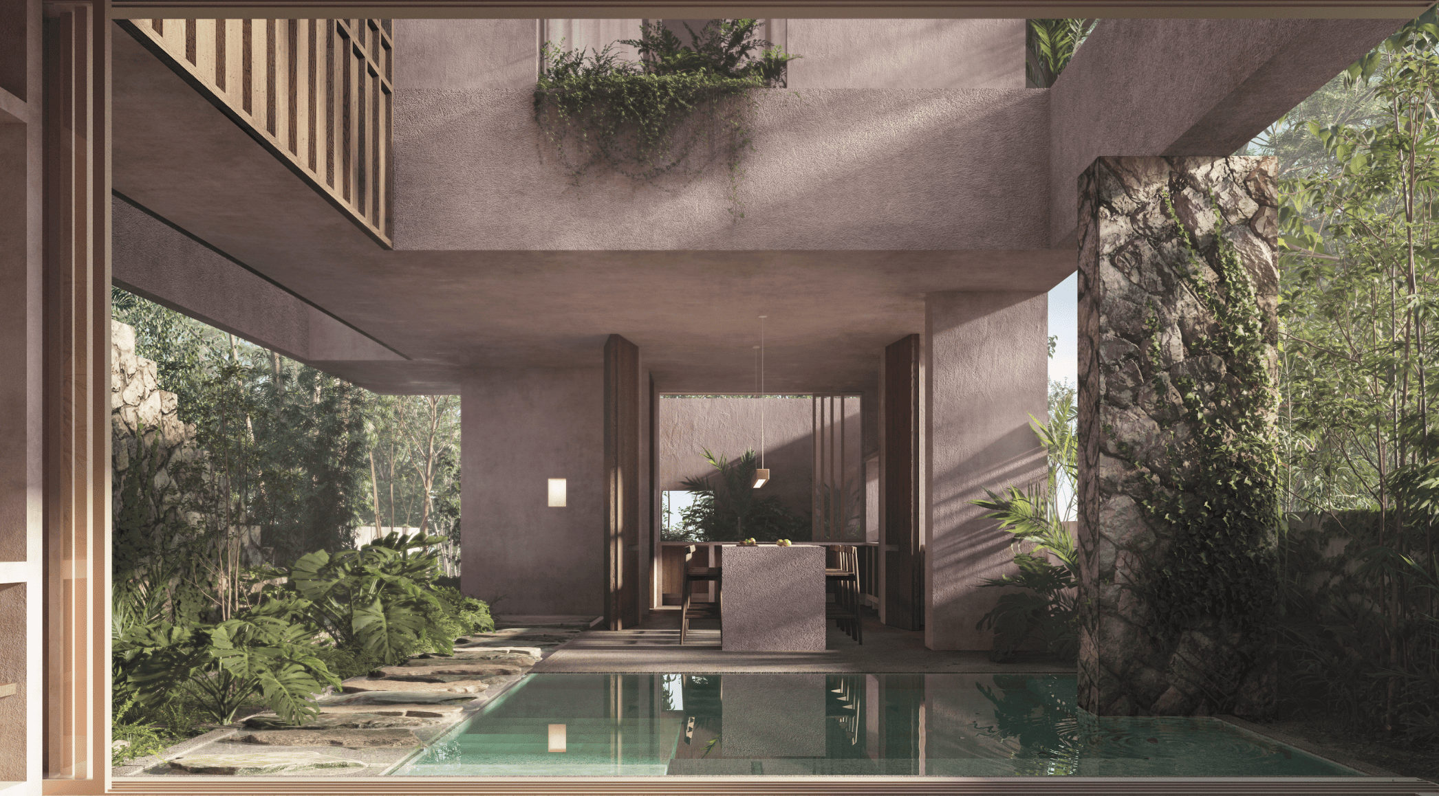 Casa Ka’anal: A 4-Bedroom Nature-Integrated Villa in Selvazama, Tulum