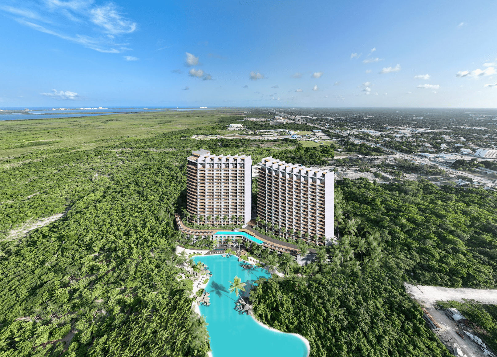 Le Parc Cancun: 1–4 Bedroom Residences Surrounded by Nature and Lagoon View