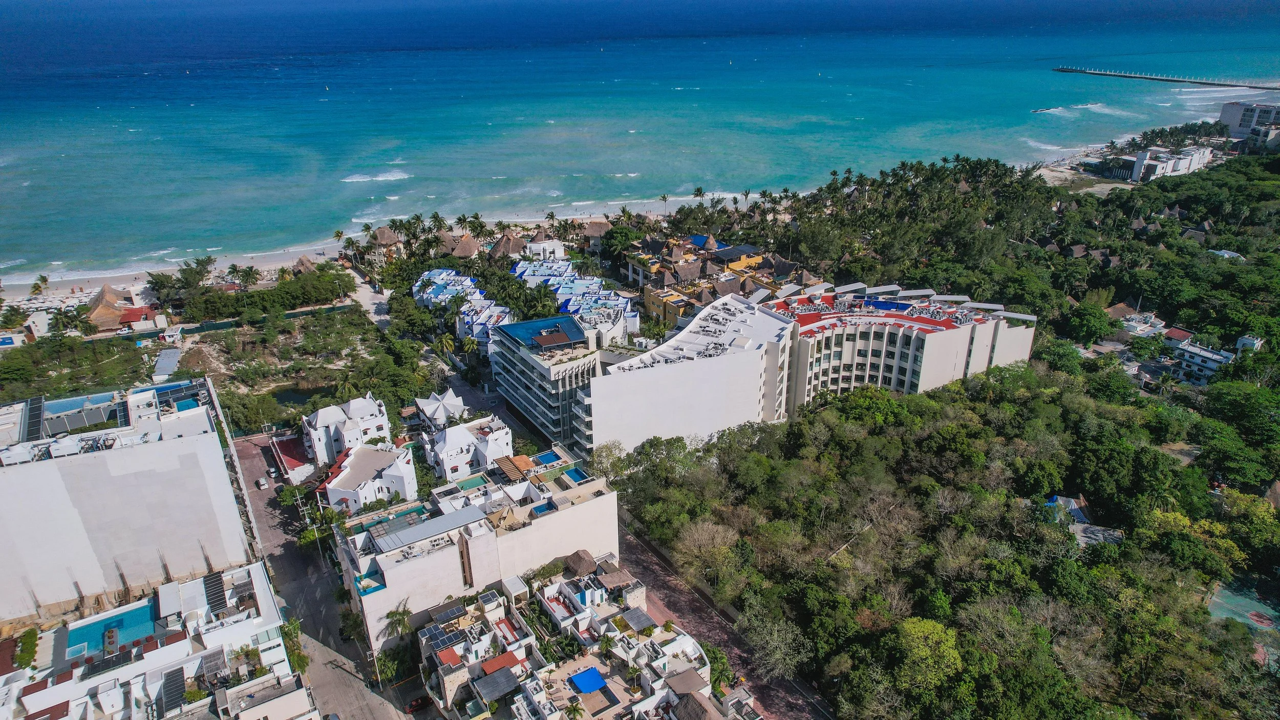 Marila Playa del Carmen: 2-3 Bedroom Condos with Breathtaking Rooftop Ocean Views