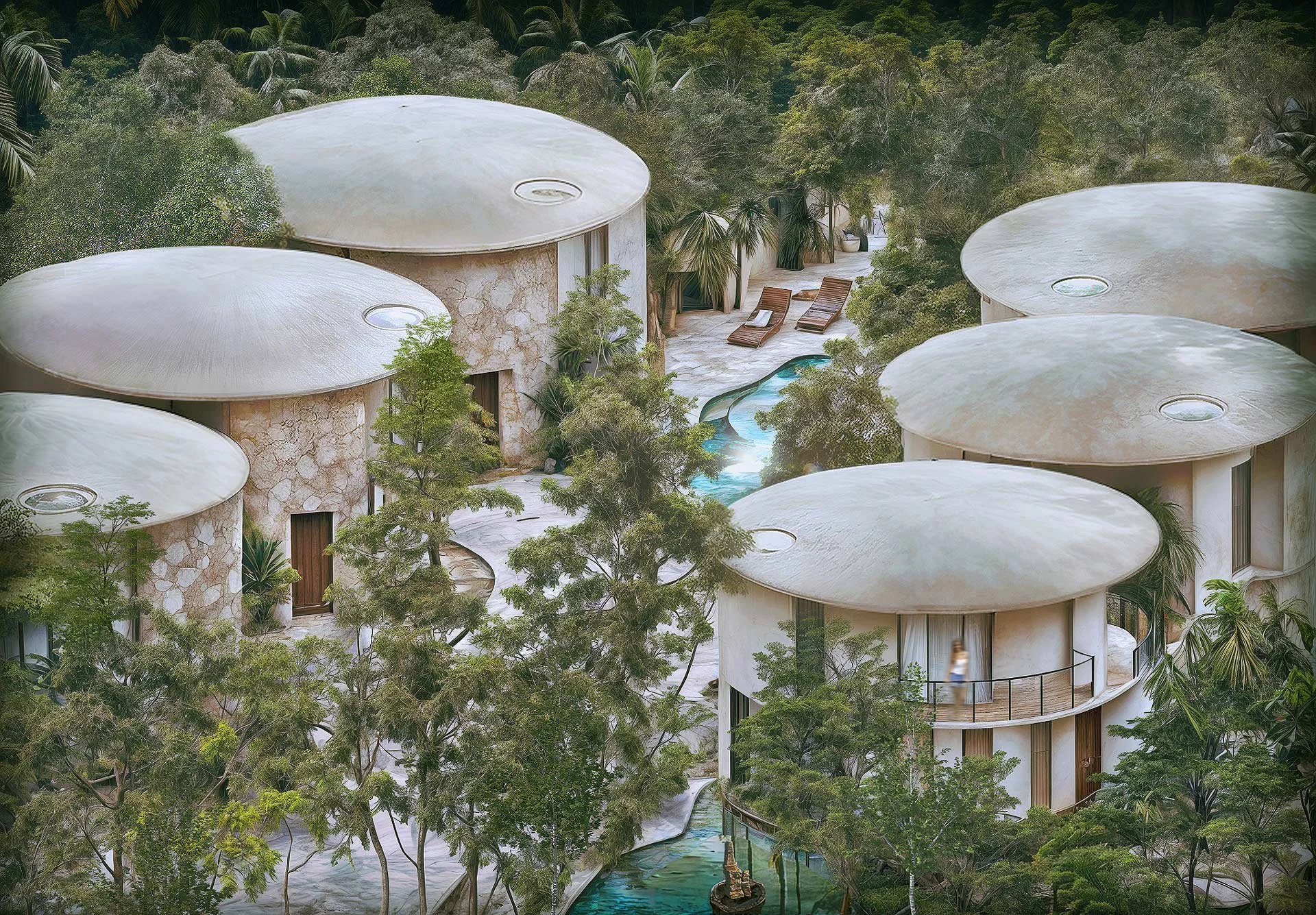 Nek-Ha Villas: 2-Bedroom Biomimetic Private Villas in Tulum
