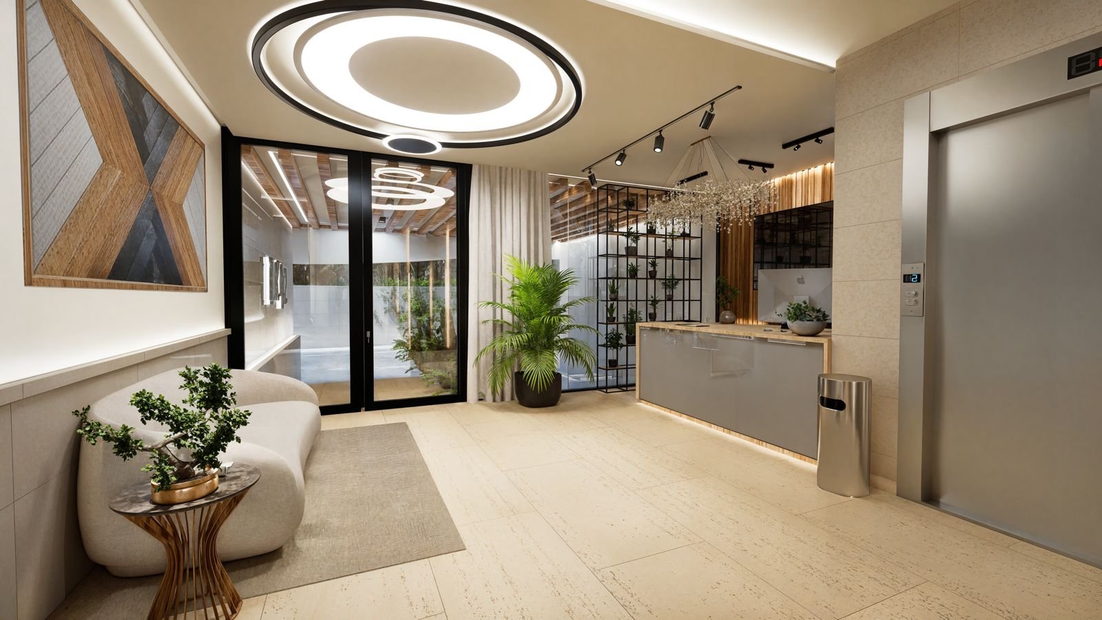 DK42 Condos Playa del Carmen Lobby.jpeg