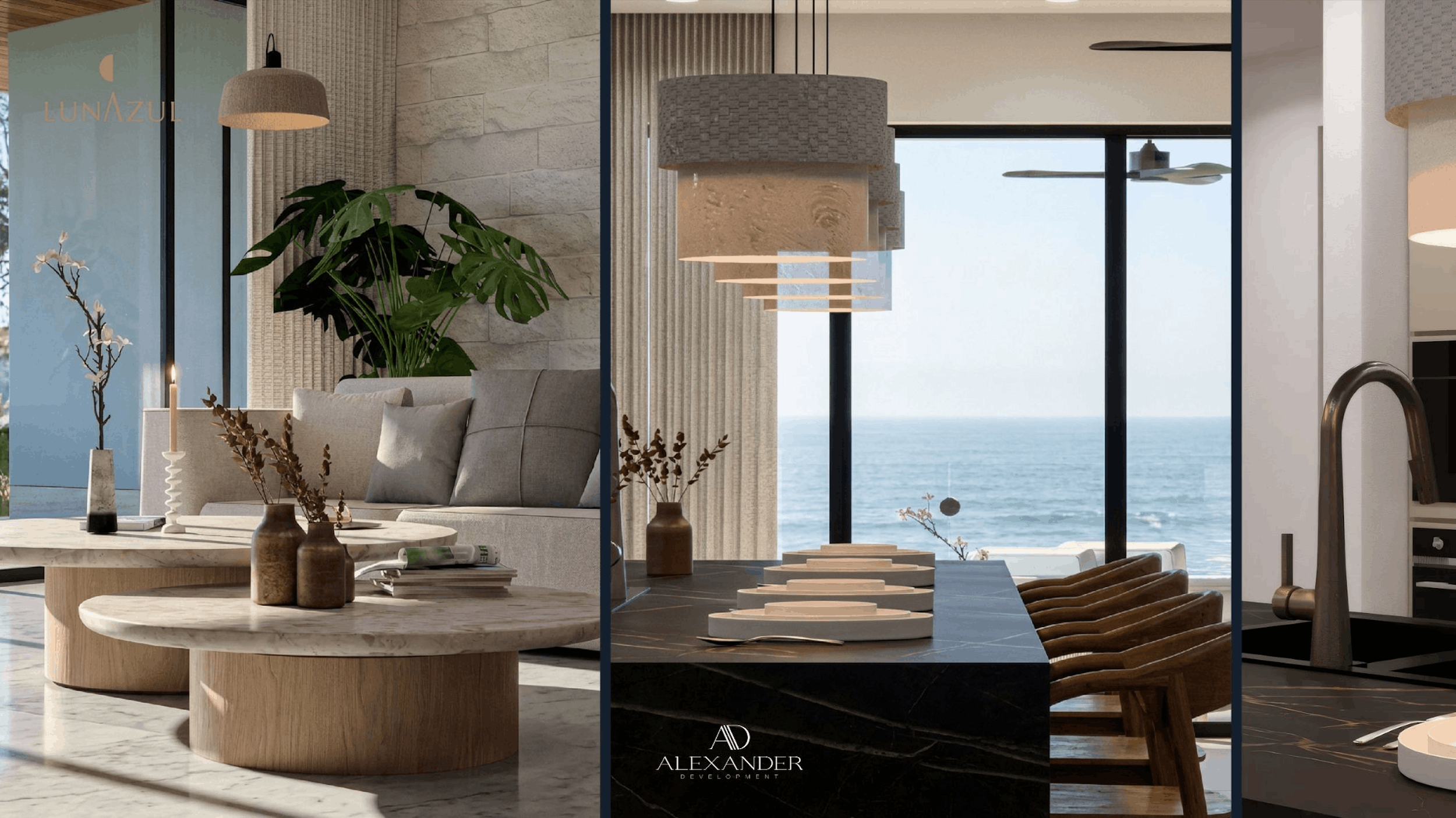 Luna Azul Puerto Aventuras Condos - Cocina 2.png