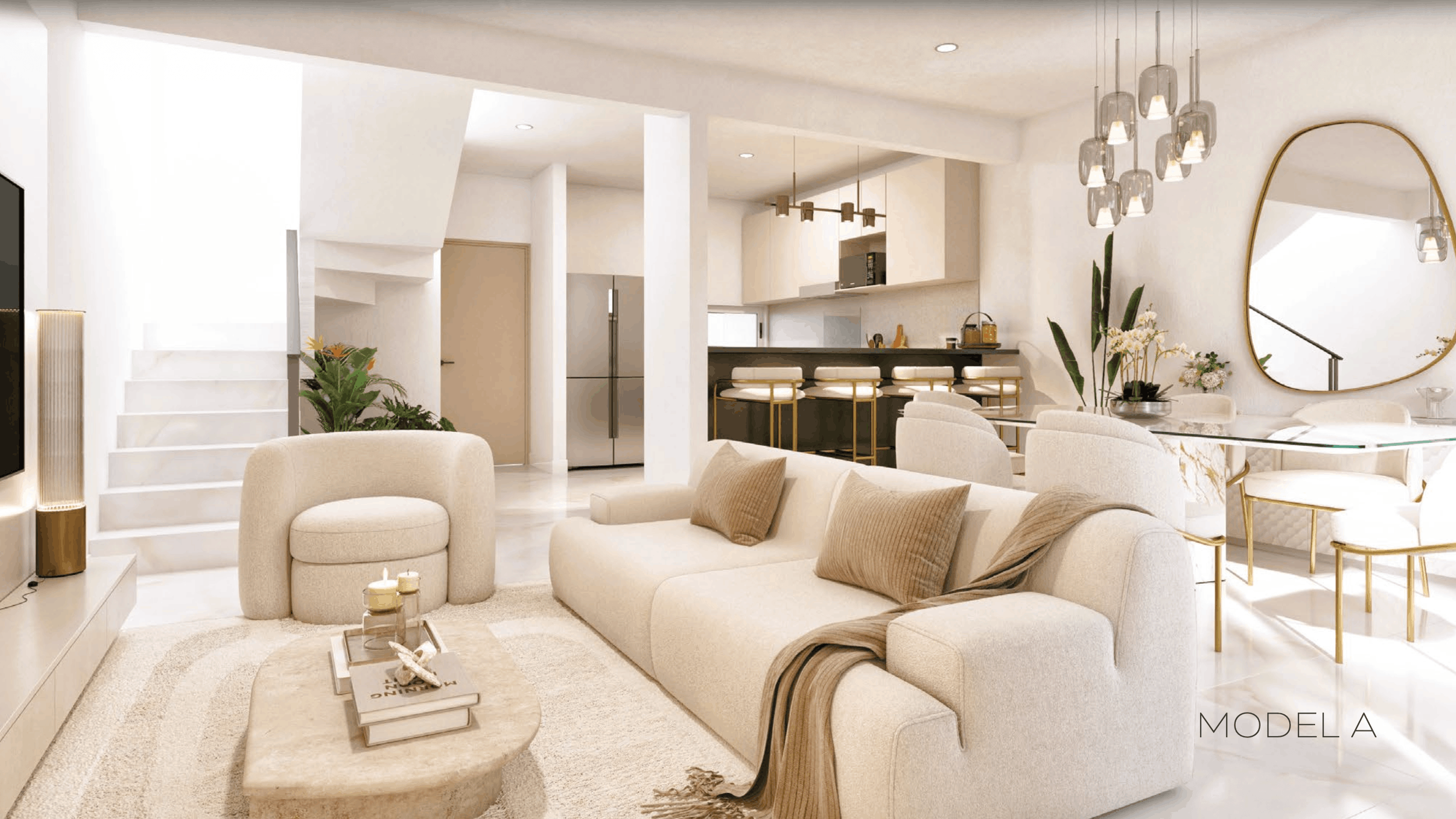 4-Bedroom House in EVENUS Playa del Carmen
