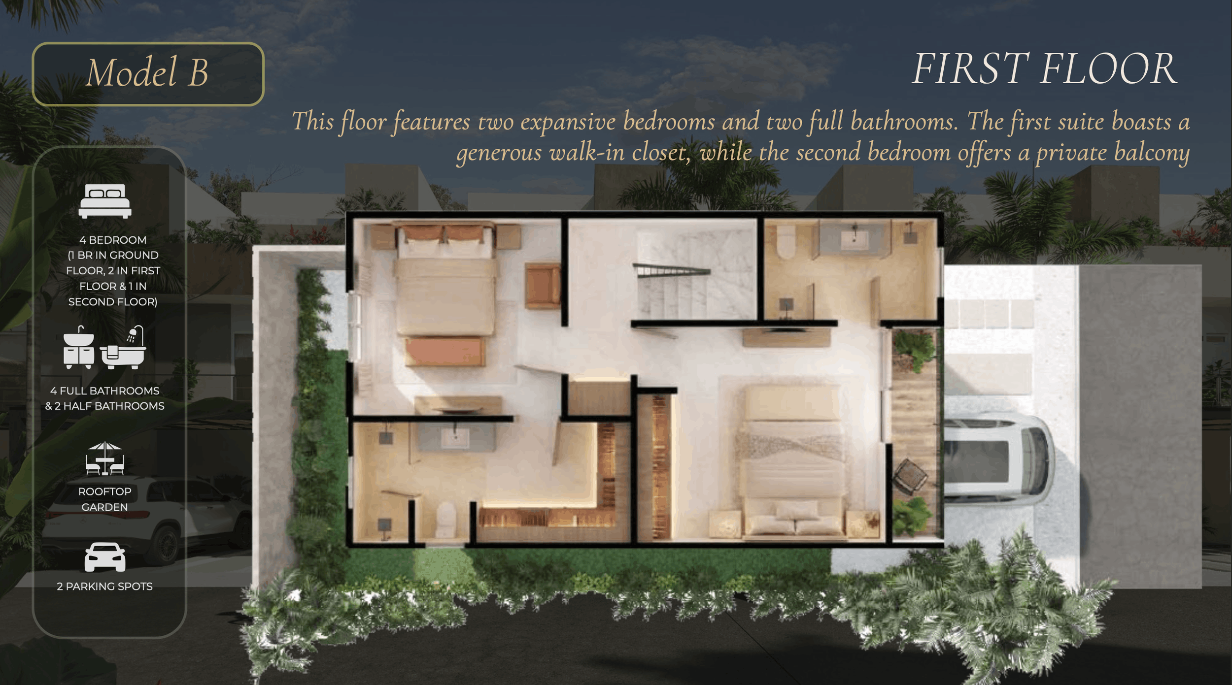EVENUS Playa del Carmen - Model B Home 1.png