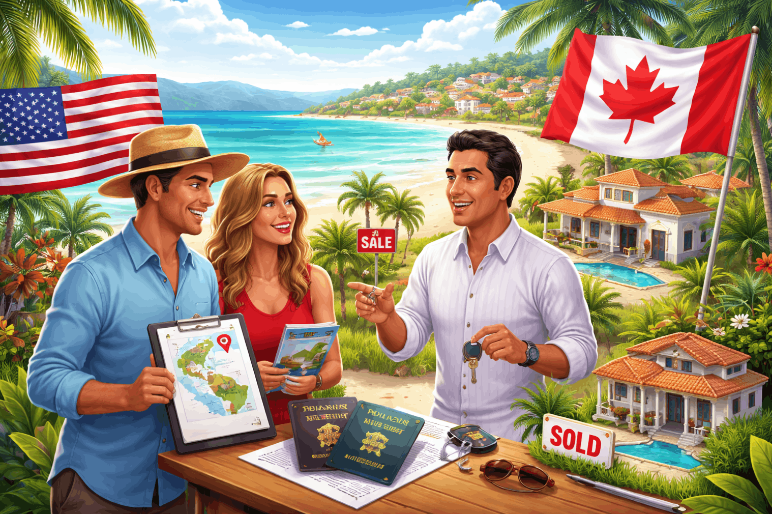Buying Property in Mexico as a Canadian or American: Step-by-Step Guide (2026)