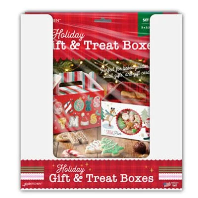 27252 Christmas Gable Treat Boxes