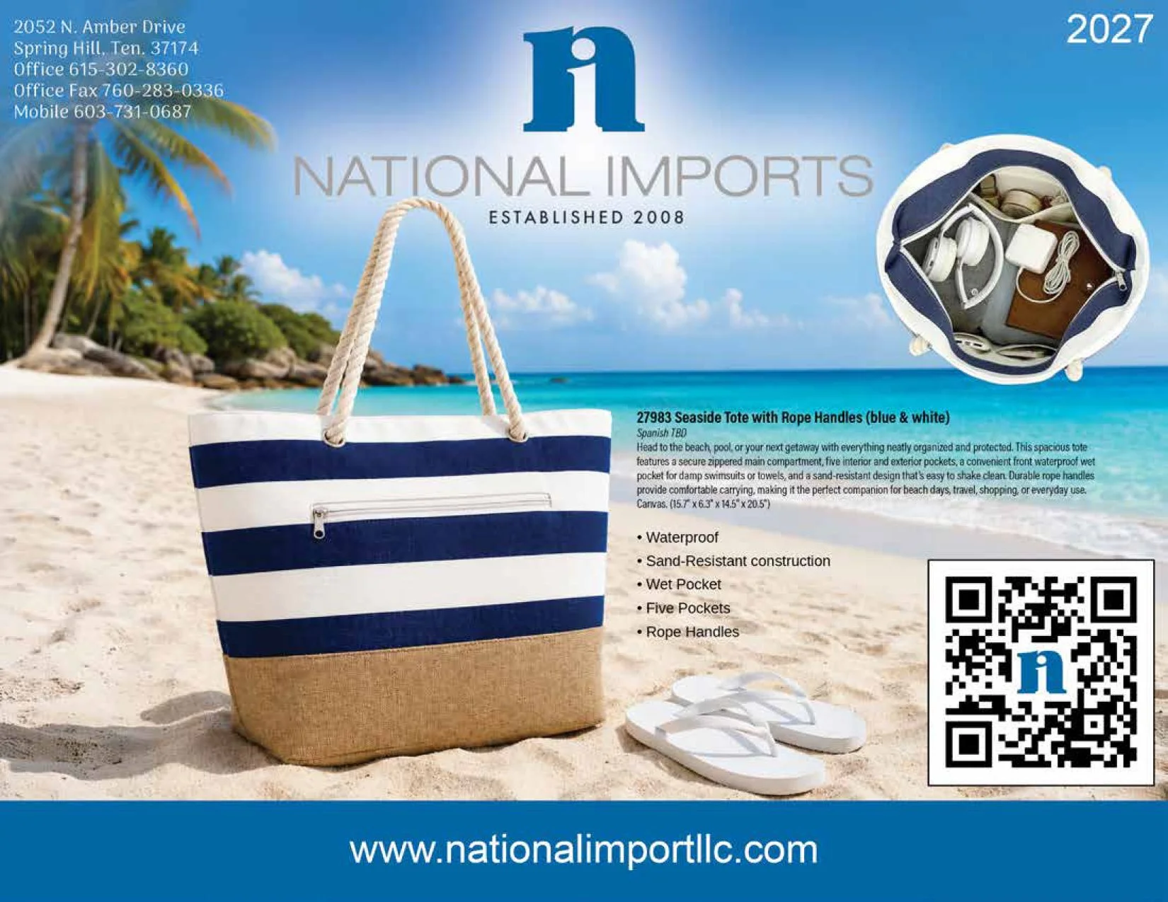 National Imports 2027 Tote Collection
