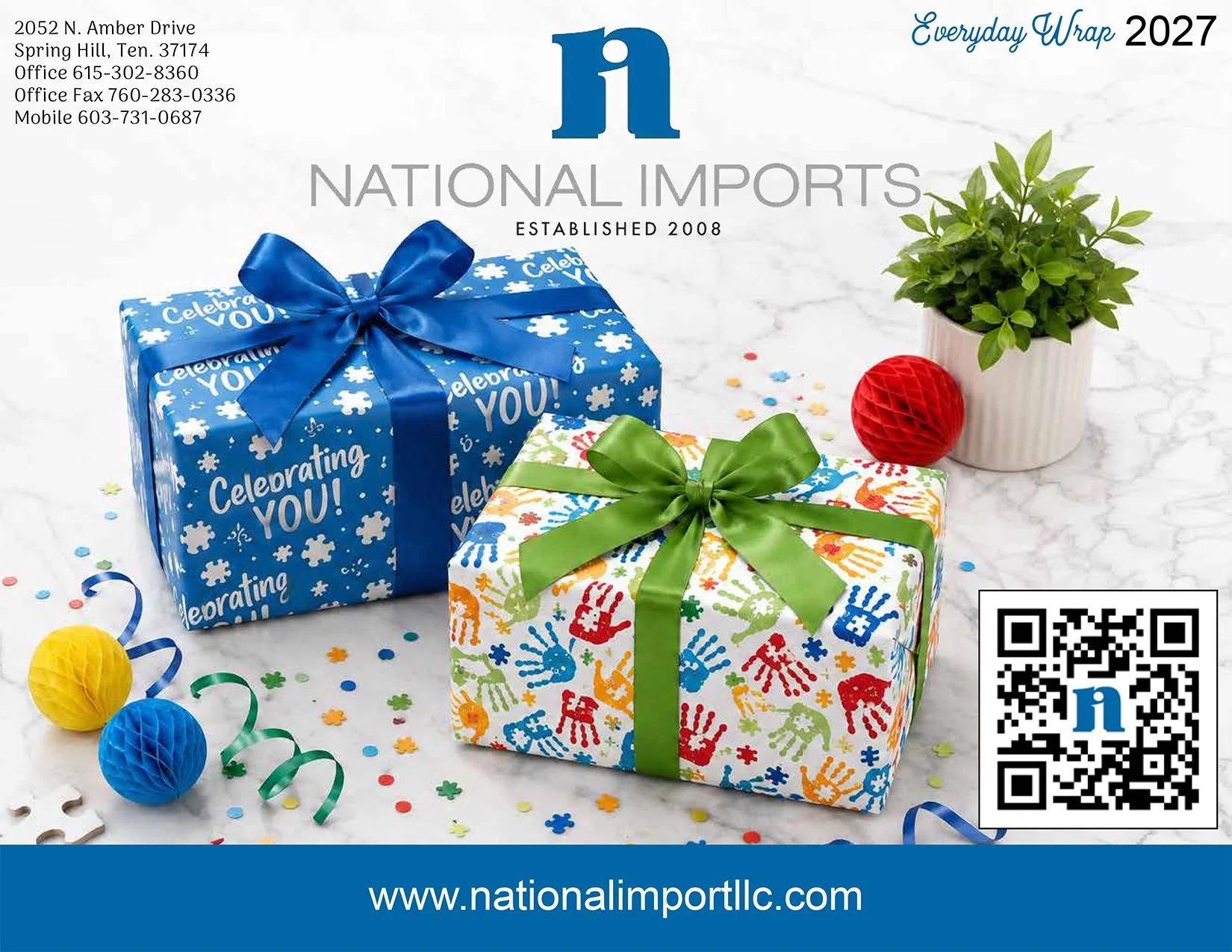 National Imports 2027 Everyday Wraps
