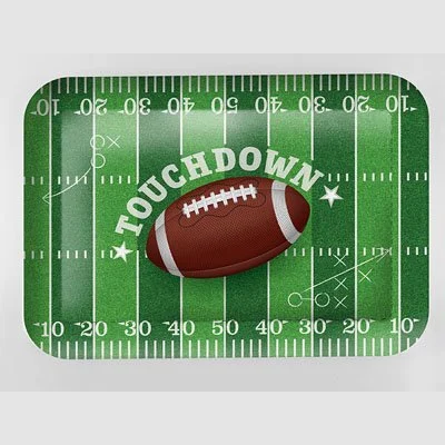 27234 Game Day Melamine Platter