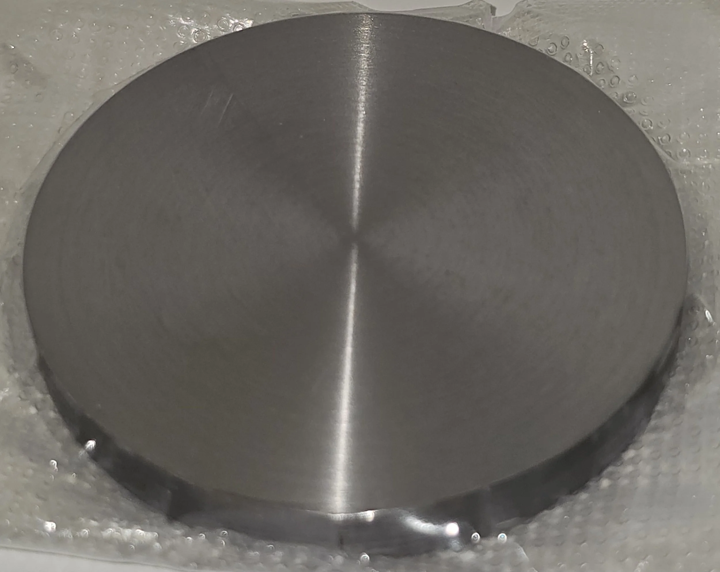 Tantalum (Ta) 3N5 (99.95%) Sputtering Target, 2" dia x 0.25" thick