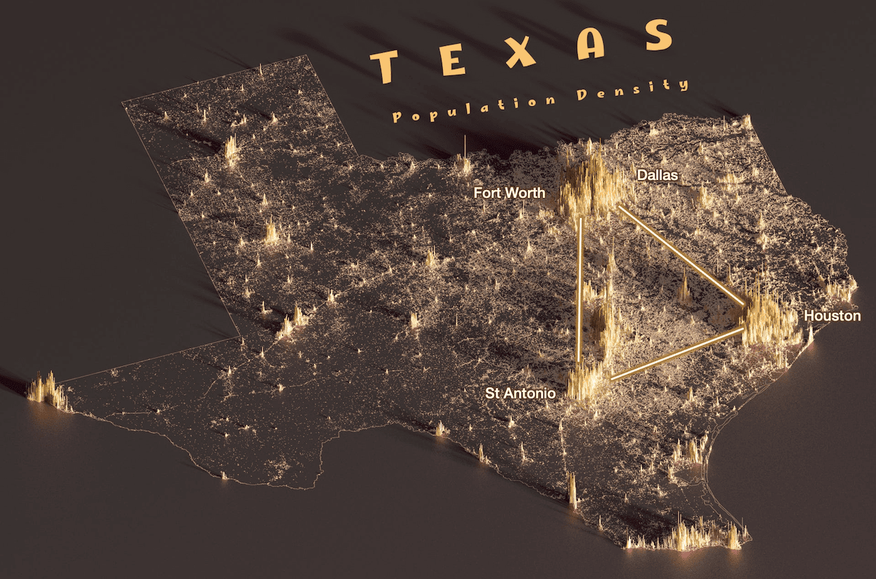 The Texas Triangle Is Adding 8.5 Million People. Someone Has to Build the Infrastructure