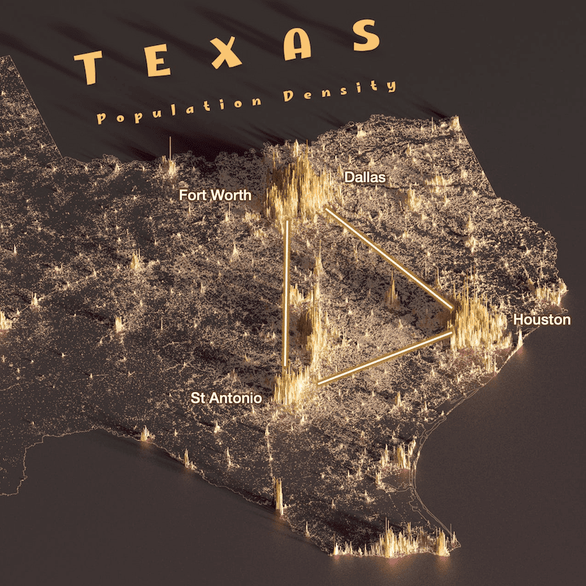 The Texas Triangle Is Adding 8.5 Million People. Someone Has to Build the Infrastructure