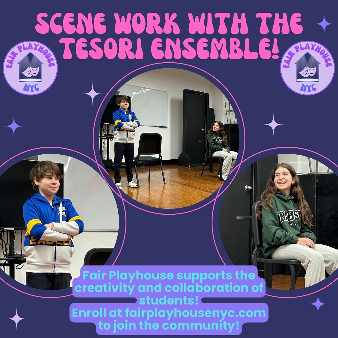 Tesori ensemble doing scene work! Always eager to collaborate and work as a team at Fair Playhouse! 
.
.
#theater #theaternyc #kidstheater #nycmusic #musicforkids #kidsmusicprogram #nyctheaterforkids #nycforteens