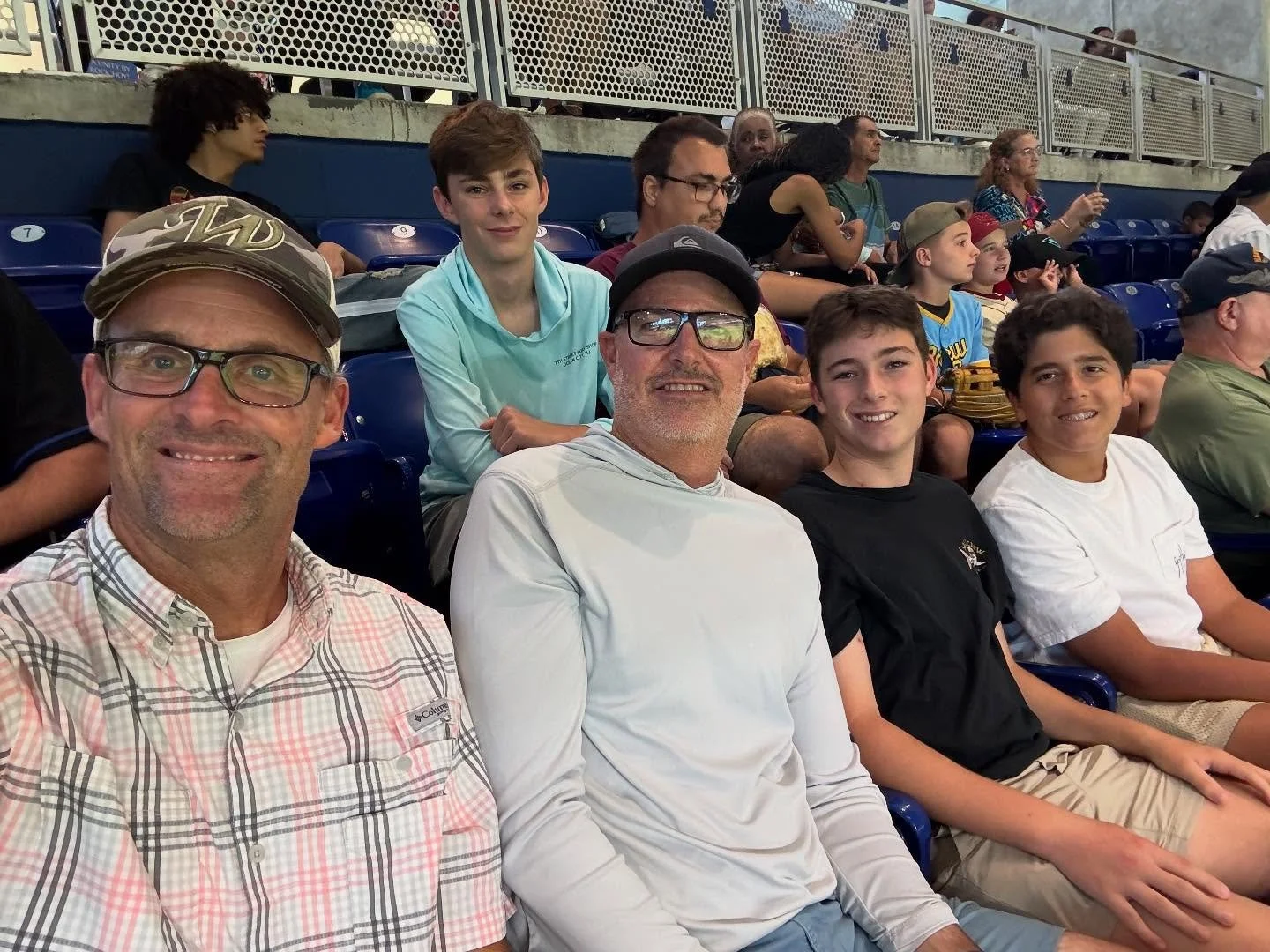 ⚾️ Our Men&rsquo;s Ministry hung out at the ballpark today to watch the Marlins take on the NY Mets. @marlins