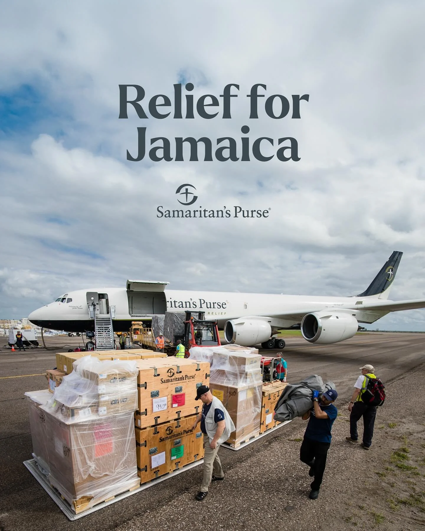 In the wake of Hurricane Melissa, our hearts go out to the people of Jamaica who have suffered great loss and devastation.

We are partnering with Samaritan&rsquo;s Purse to bring hope and relief to those affected. 

Samaritan&rsquo;s Purse is alread