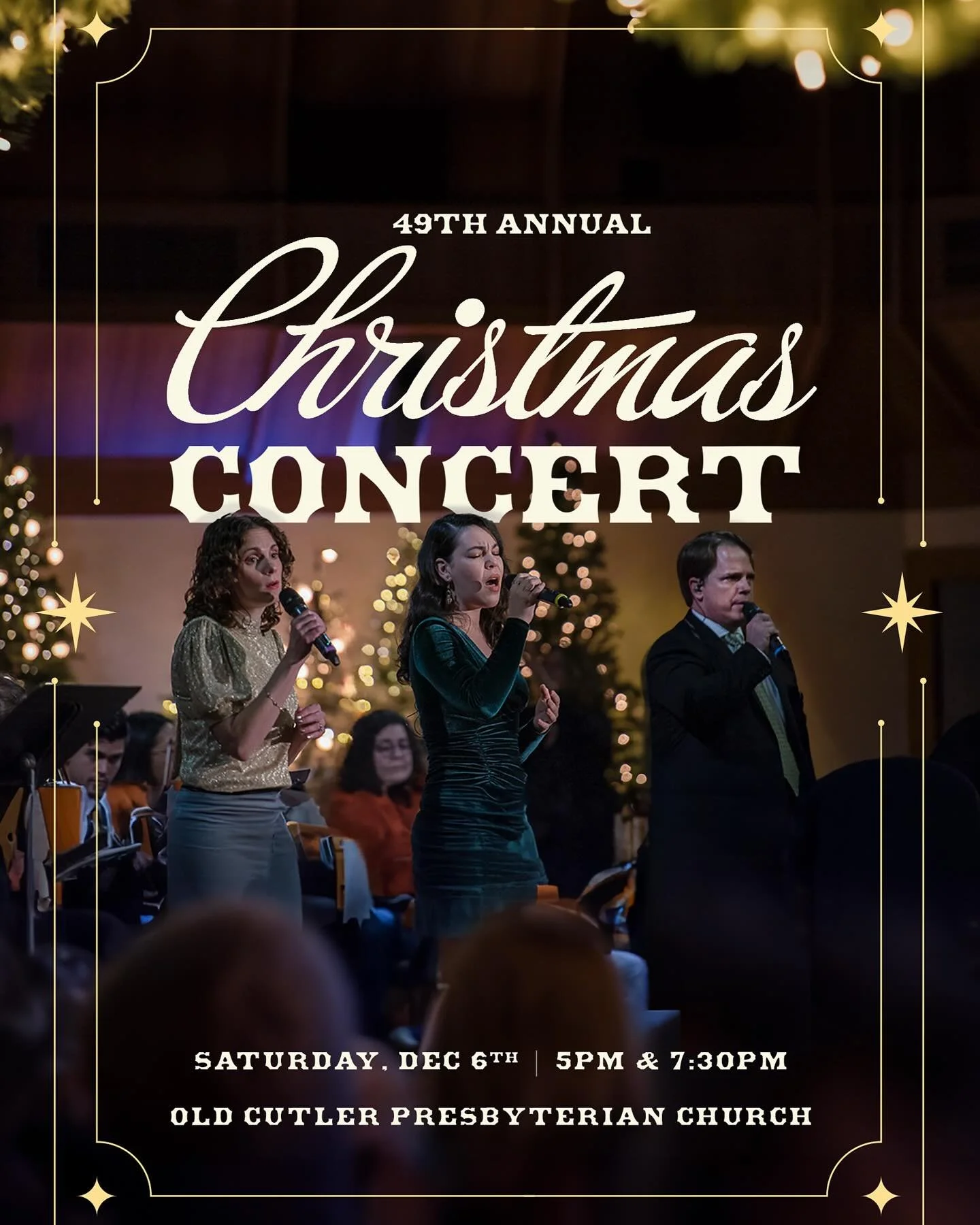 Yes, we know&hellip; It&rsquo;s not even Thanksgiving yet&hellip; 🤣

Buts it&rsquo;s not too early to SAVE THE DATE for the 49th Annual Old Cutler Christmas Concert ✨ 

This beloved tradition brings our community together to celebrate the birth of J