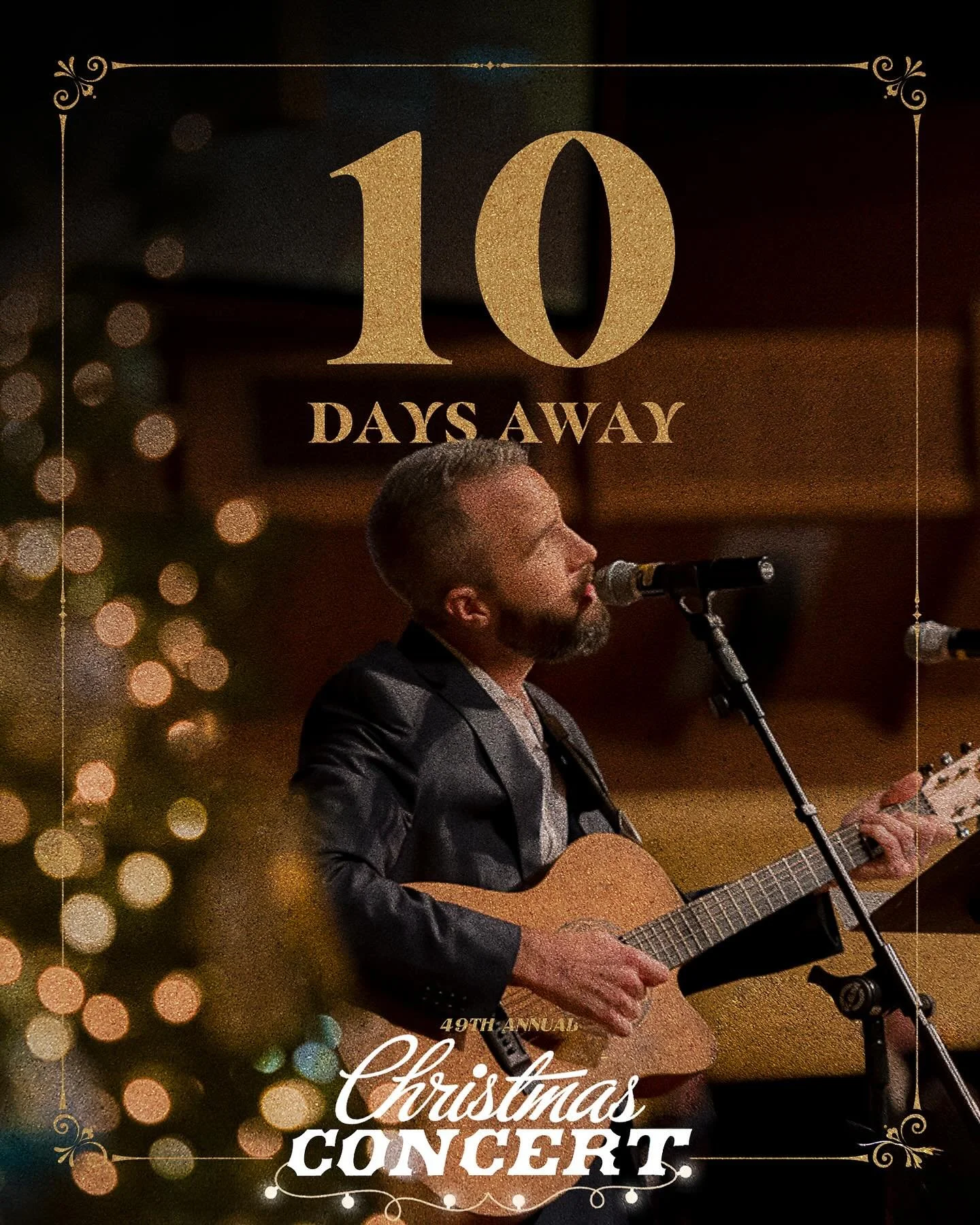 🎄 10 Days Away! 🎄

Our 49th Annual Christmas Concert is almost here! Invite those gathered at your Thanksgiving table to join you in celebrating! 

🎶 Come experience the wonder of the season as our choirs, vocalists, orchestra, and worship team le