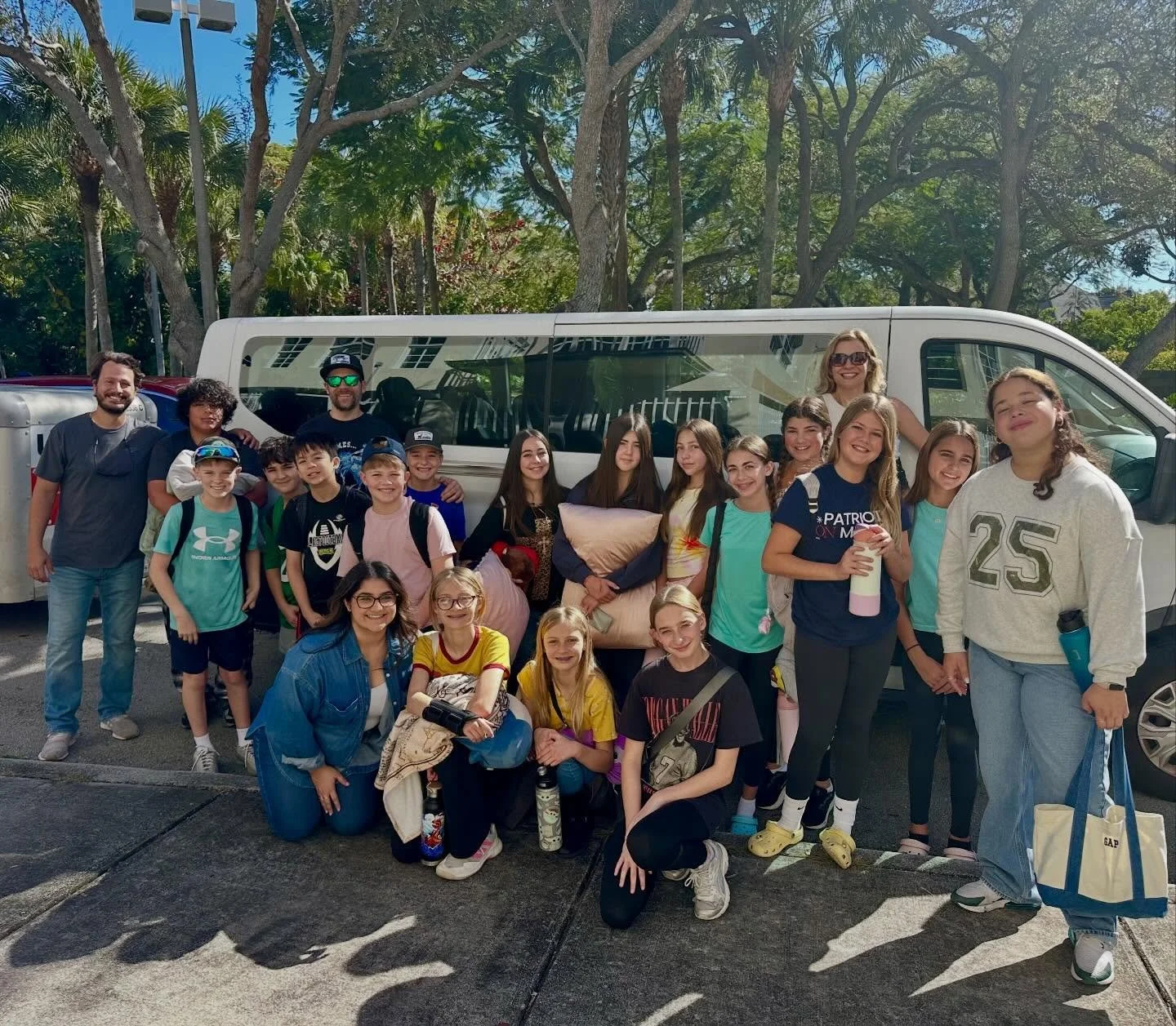 Our middle schoolers are on their way to Ocala for their Winter Retreat, where they will meet hundreds of other students for games, worship and teaching!

Please be in prayer for safe travels and a weekend where these amazing students will grow close