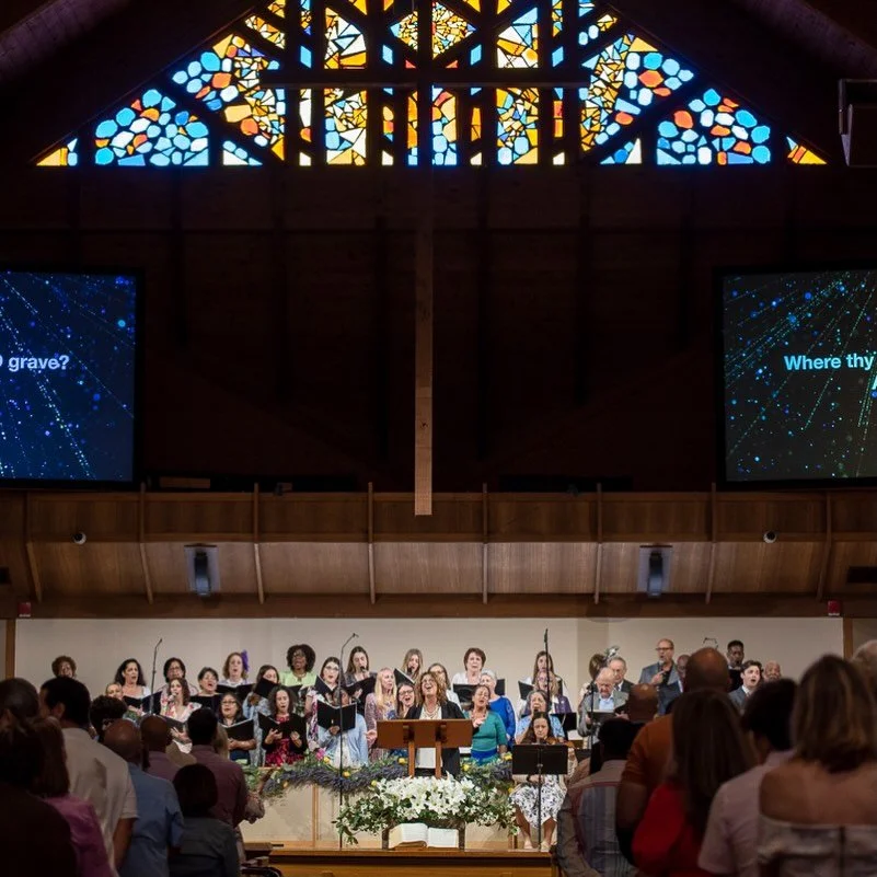 Last Easter, our sanctuary was filled with hope, celebration, and the powerful reminder of new life in Christ. 

From warm smiles to uplifting worship, it was a beautiful day shared together as a church family. 💛

This year, we would love for YOU to